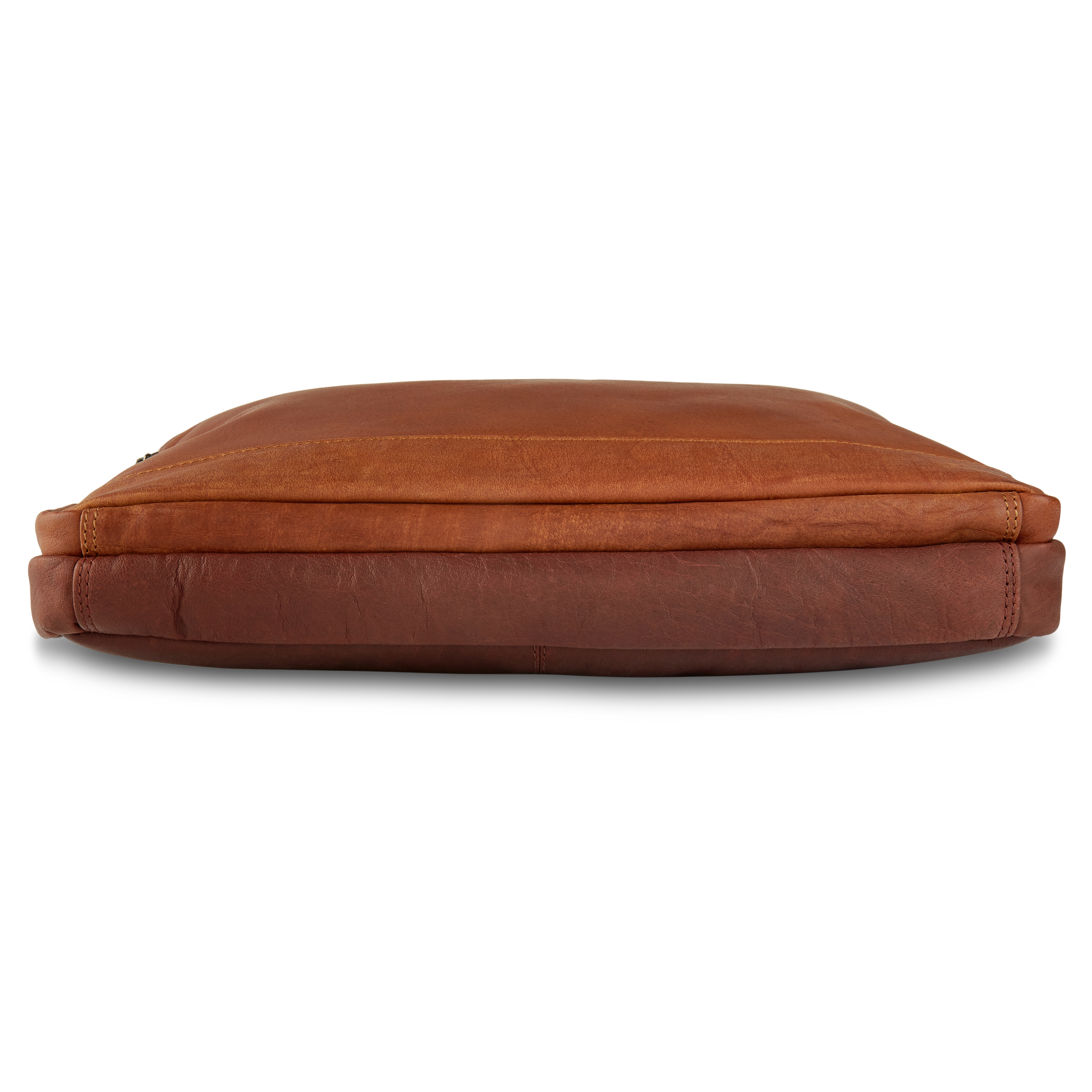 Oxford Brun & Ljusbrun Datorväska i Läder - 5