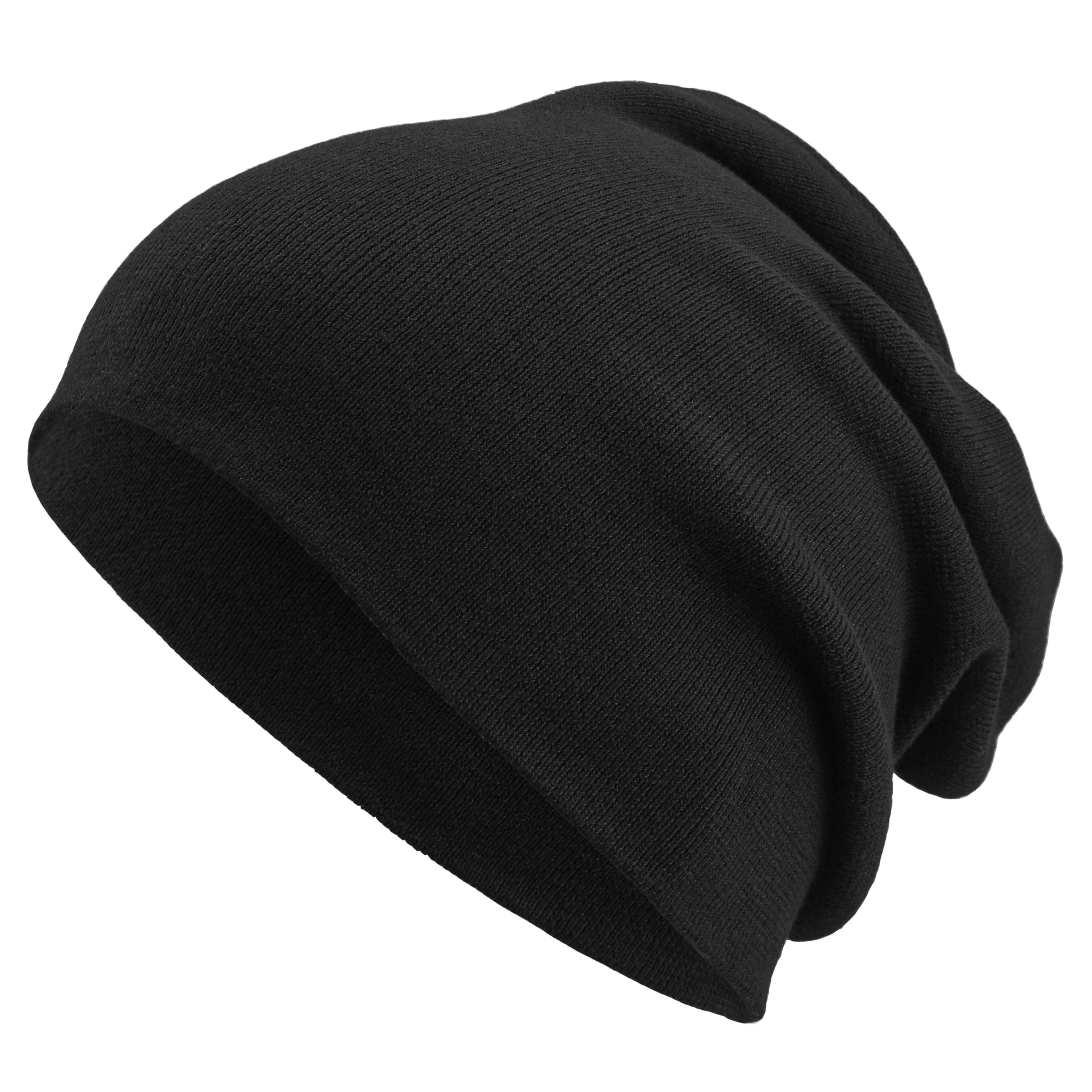 Черна тънка шапка от органичен памук Kyler Kite