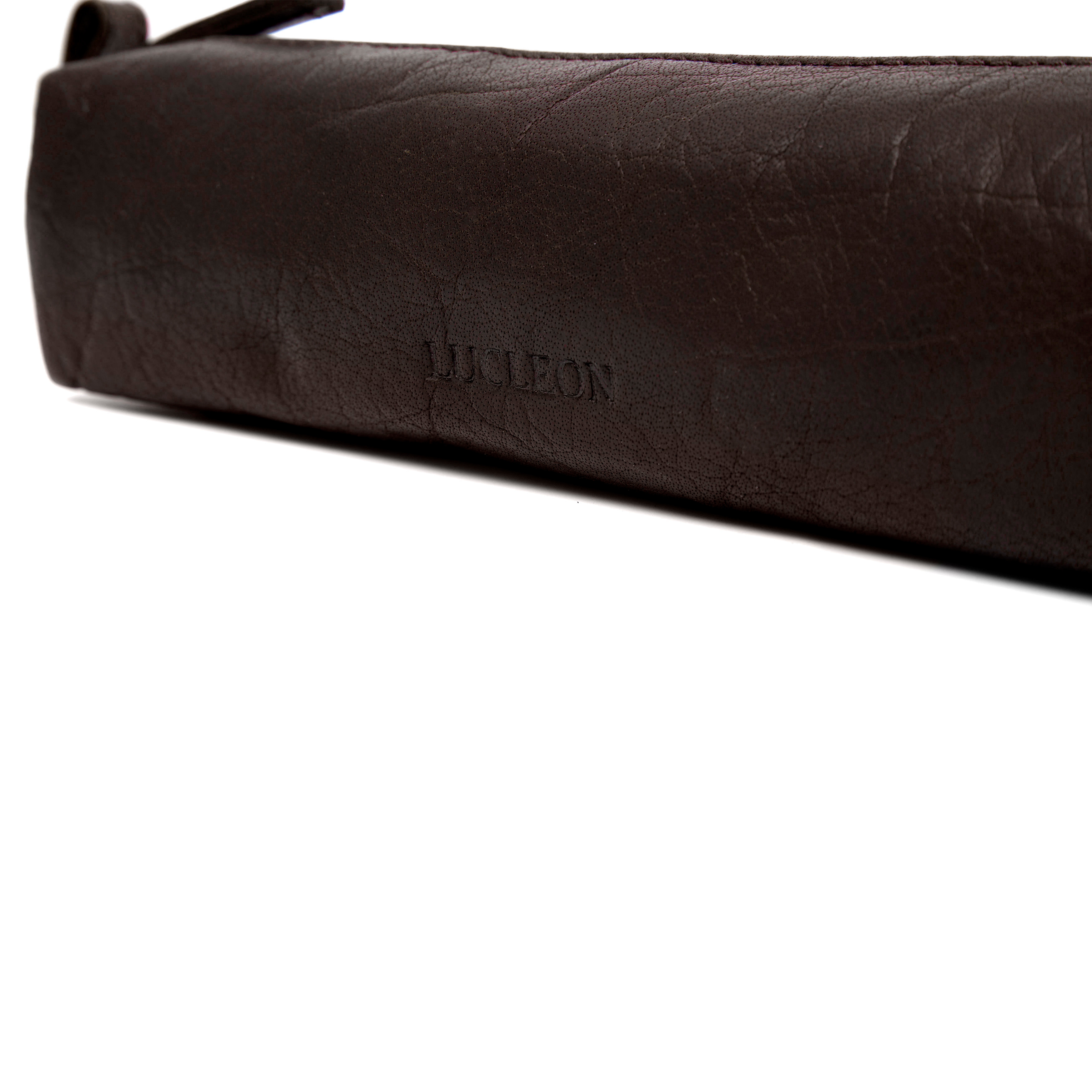 Montreal Kompakt Brun Toalettmappe av Skinn - 5