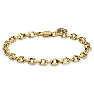 Essentials | 6 mm goldfarbenes Kabelketten-Armband Essentials | 6 mm goldfarbenes Kabelketten-Armband