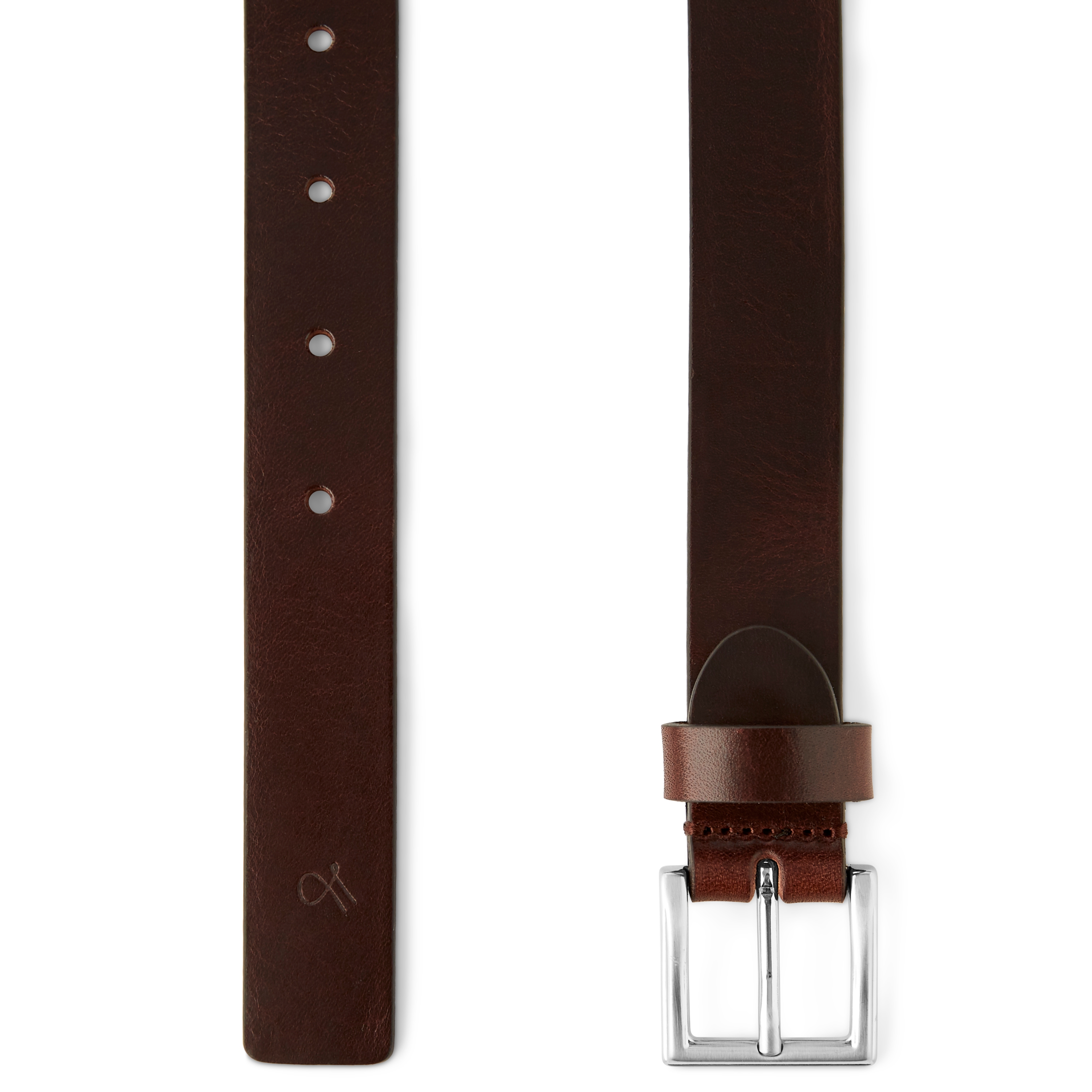 Filippo Dunkelbrauner Ledergürtel - 2