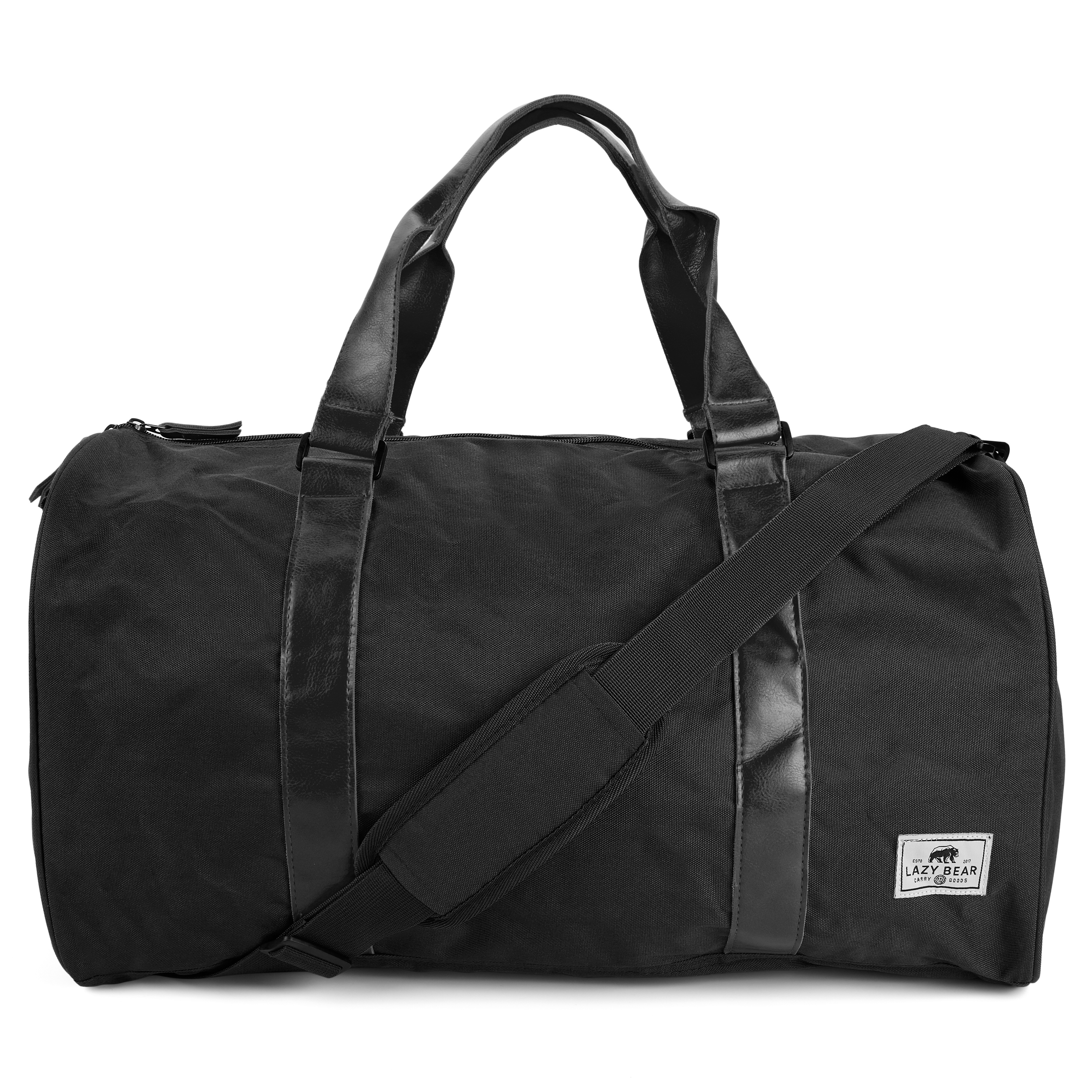 Leo Schwarze Duffle Bag Reisetasche - 2