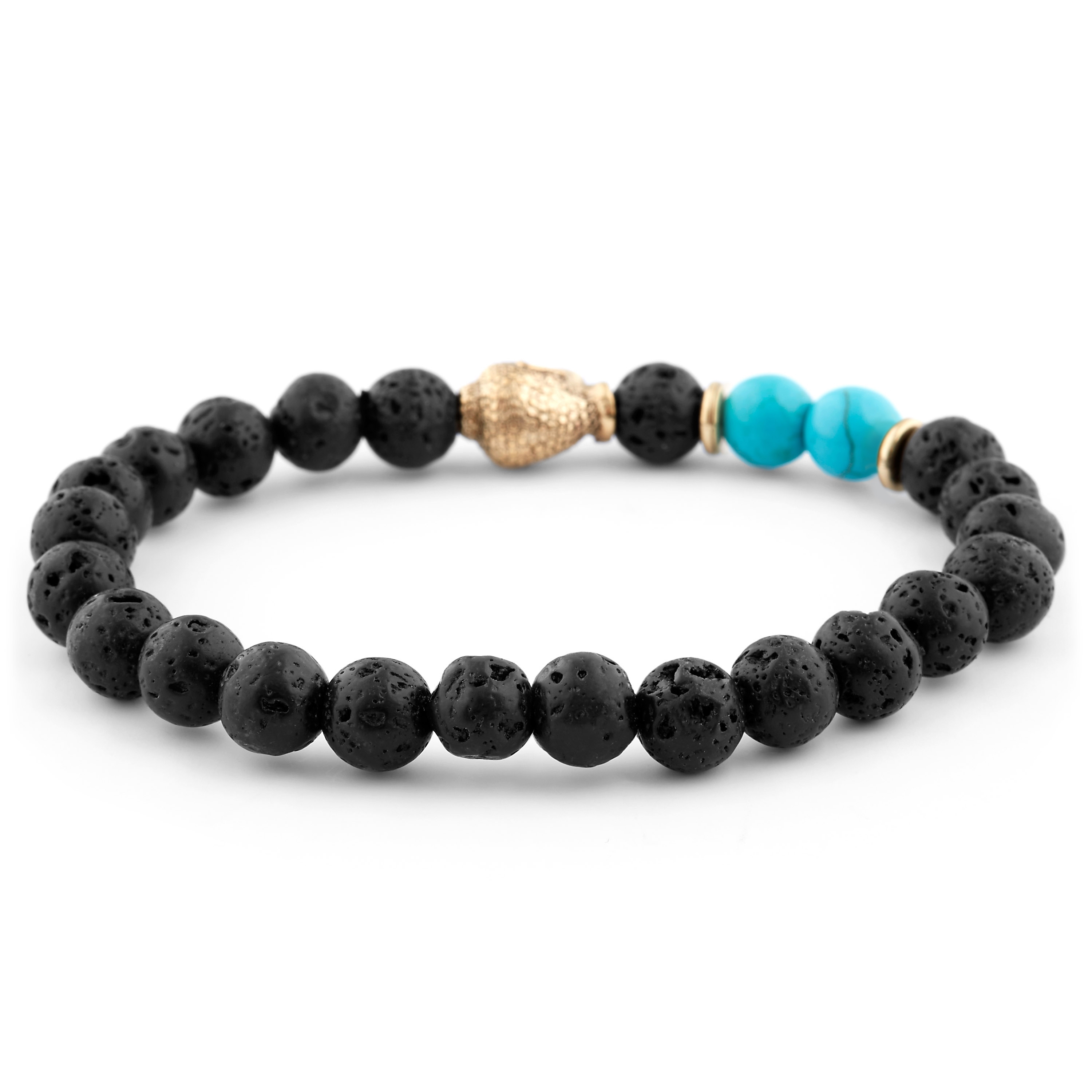 Bracelet turquoise Hommage à Bouddha - 3