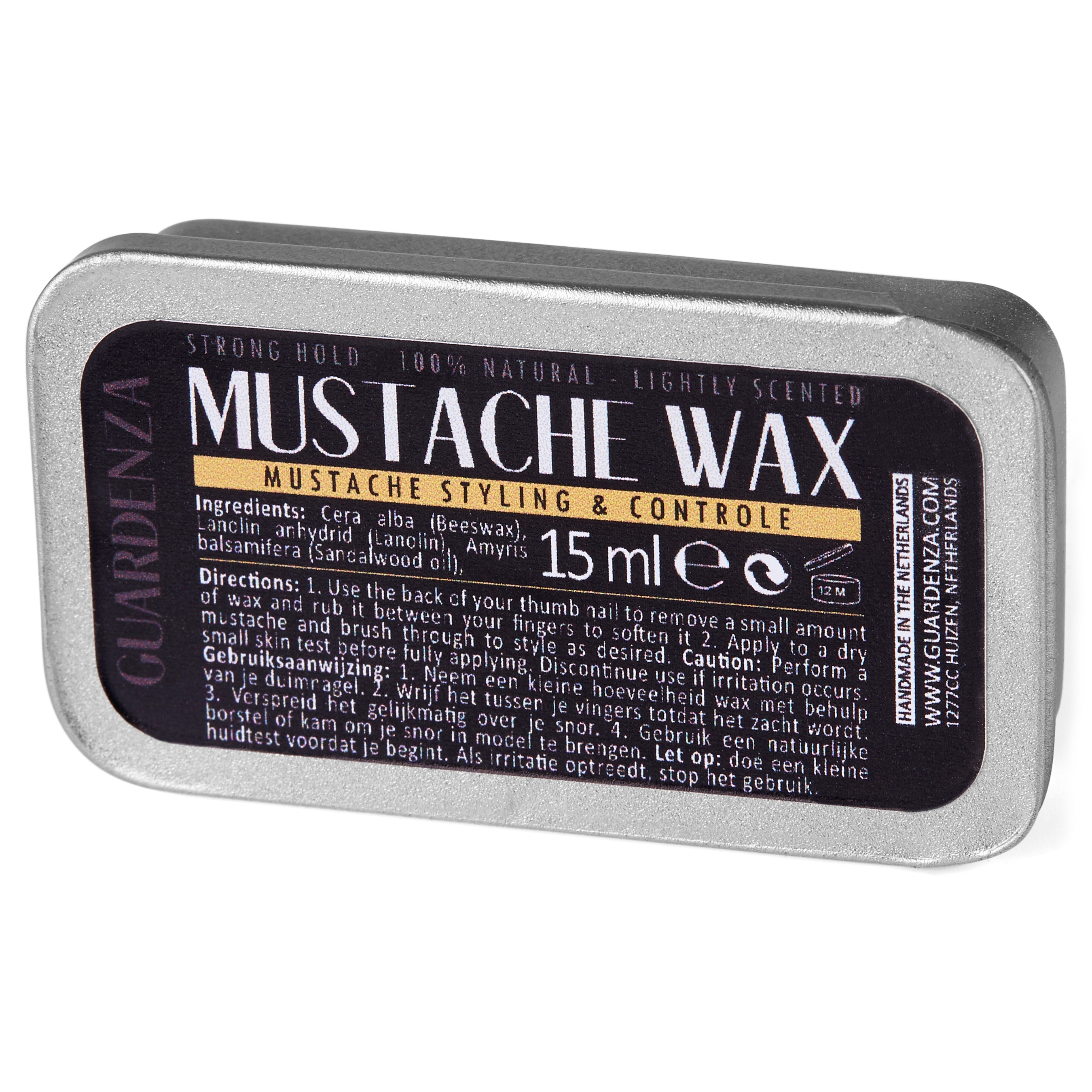 Természetes szantálfaillatú bajuszviasz - 1