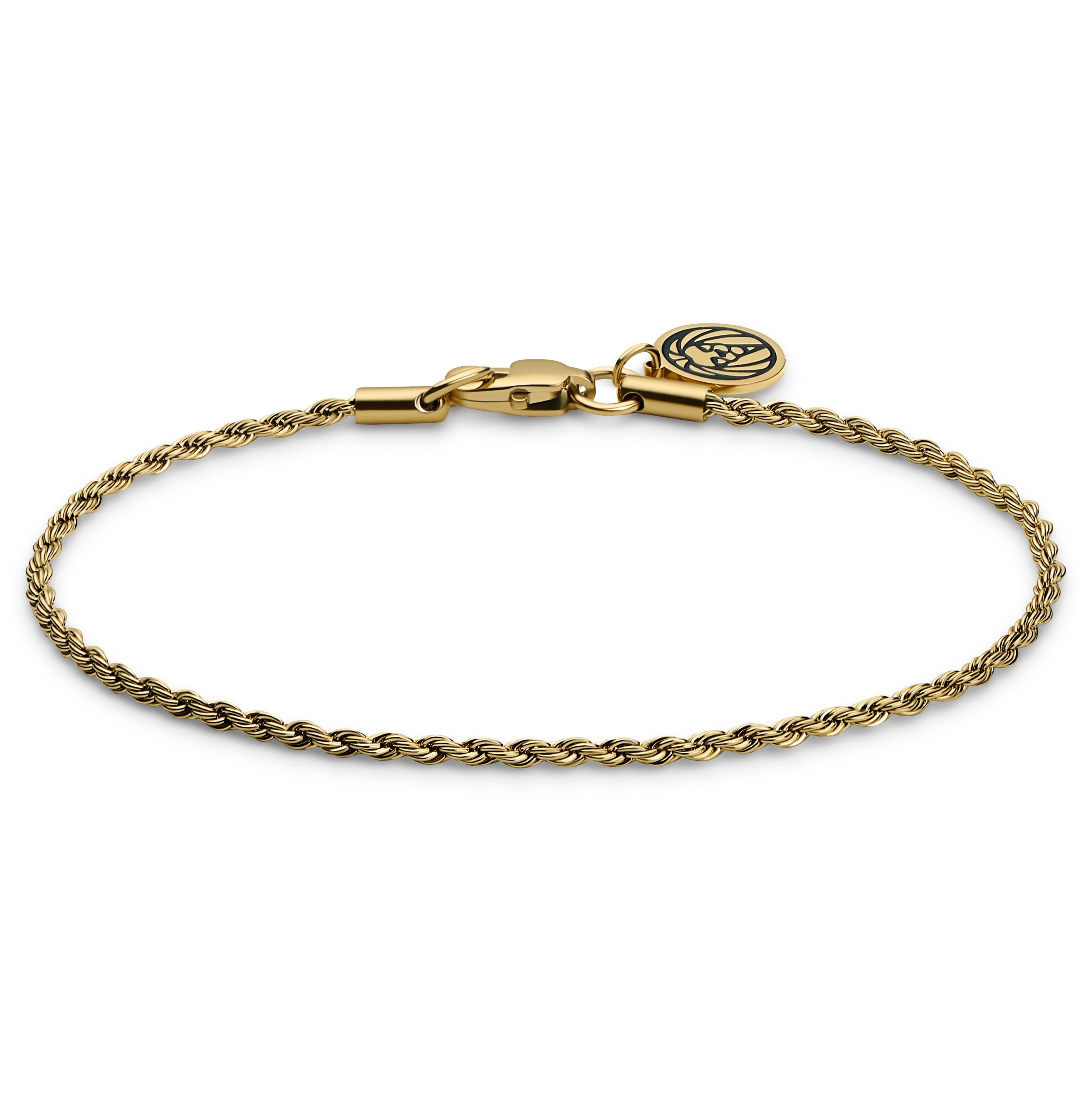 Essentials | Bracelet torsadé doré 2 mm