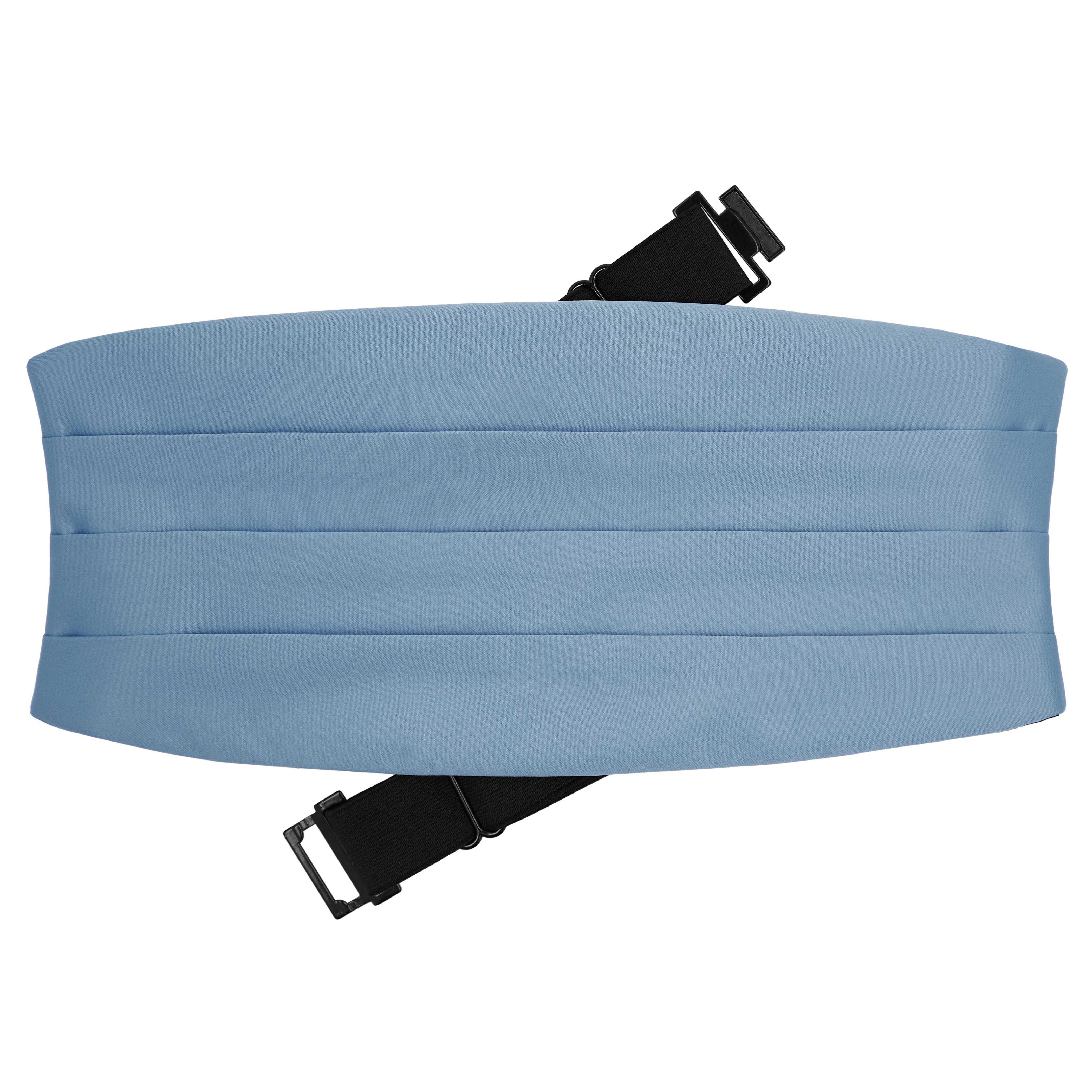 Baby Blue Basic Cummerbund - 2
