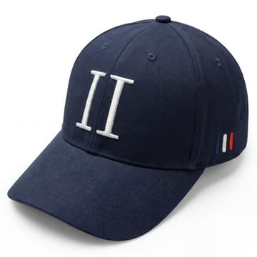 Les Deux | Cappello da baseball II in pelle scamosciata blu navy Les Deux | Cappello da baseball II in pelle scamosciata blu navy