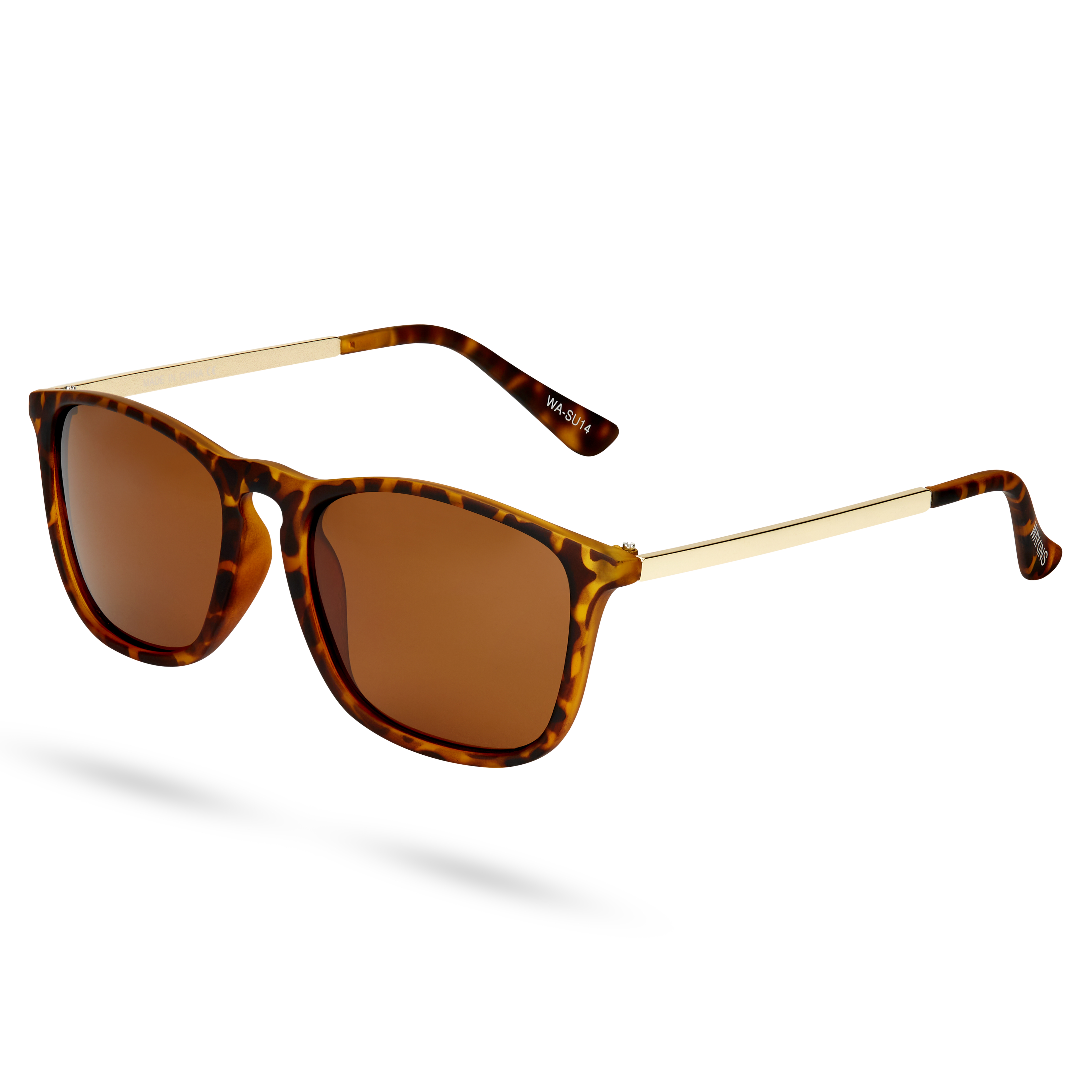 Ambit Bruine Zonnebril met Schildpadmontuur - 2