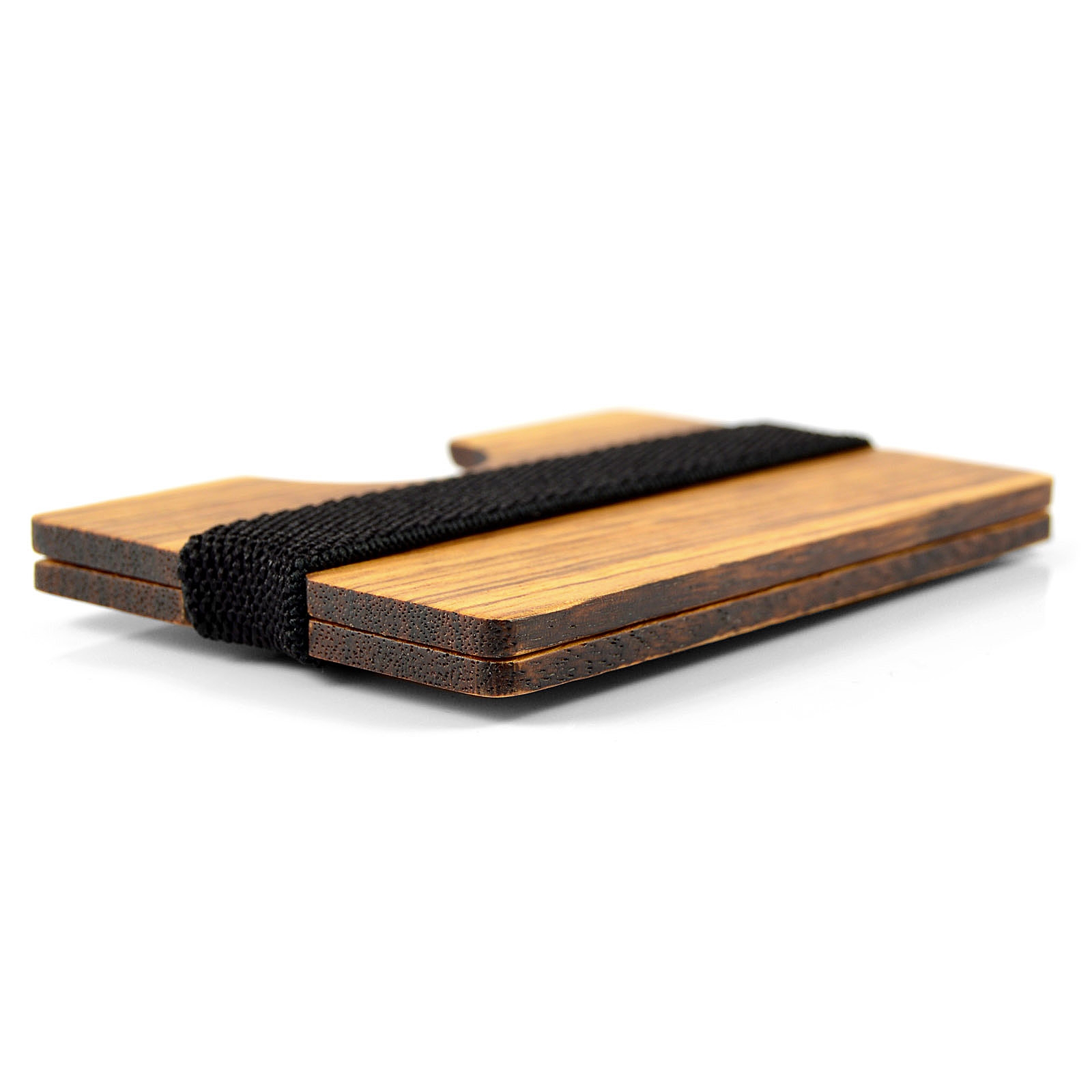 Zebra Wood Card Holder - 4