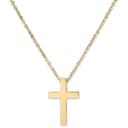 Classic Gold-Tone Cross Necklace Classic Gold-Tone Cross Necklace