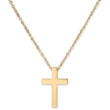 Men's Gold Cross Necklaces
