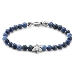 Unity | Lapis Lazuli-armband med Davidsstjärna