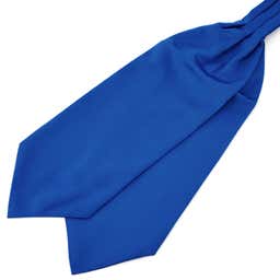 Modrá kravatová šála Askot Basic