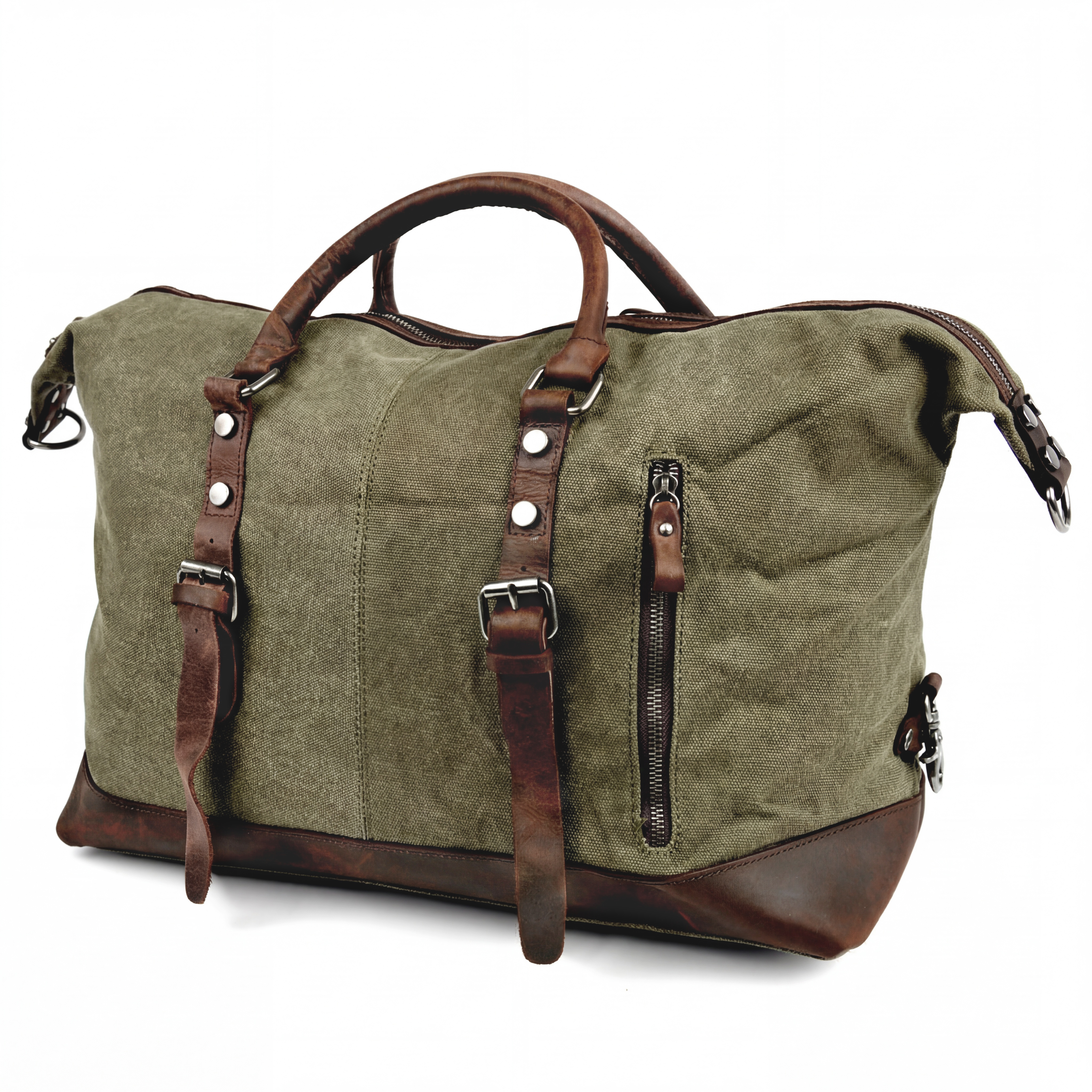 Bolsa de Ombro Verde Omuta - 1