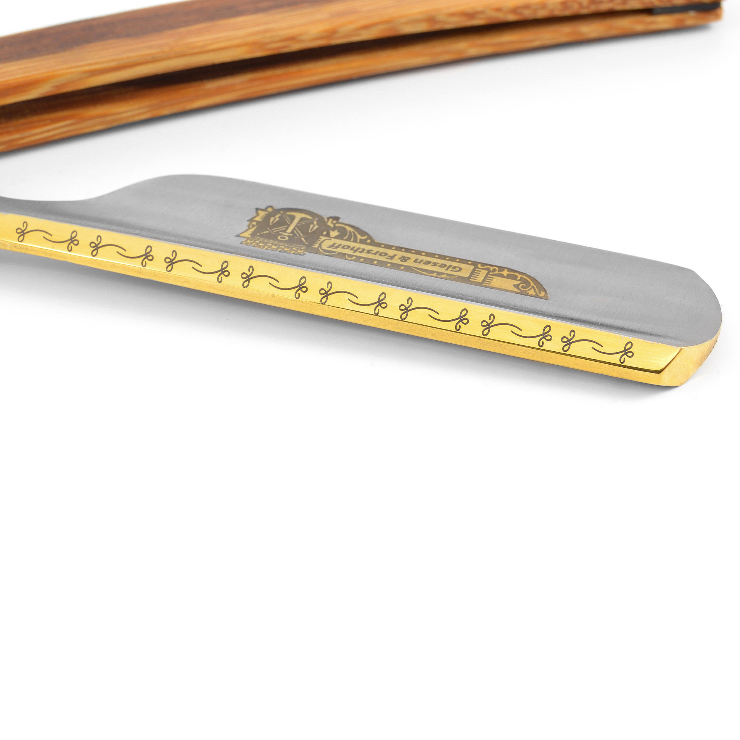 Bismark 6/8" Crest Deluxe Straight Razor - 2
