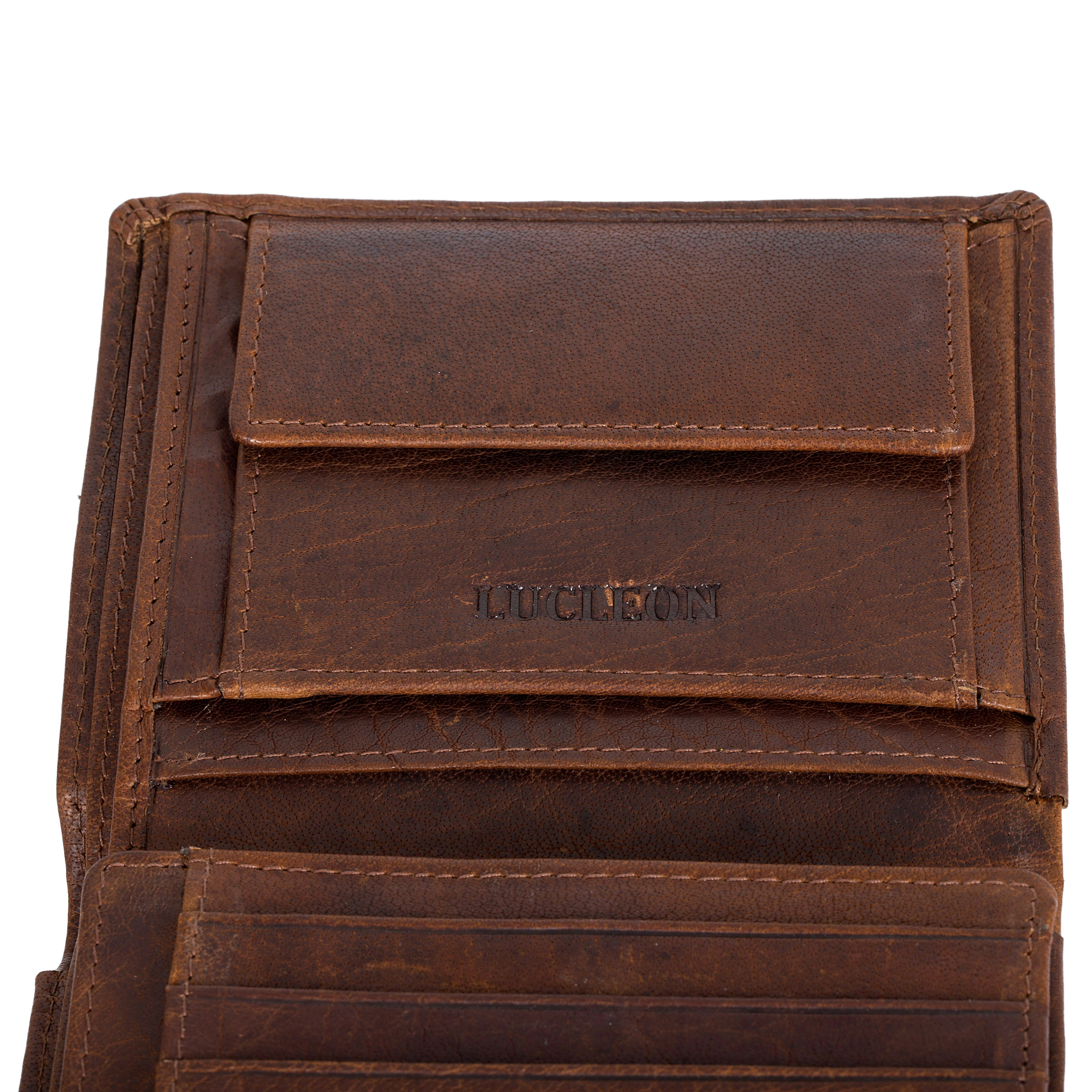 Montreal | Rustic Tan RFID Leather Wallet - 15