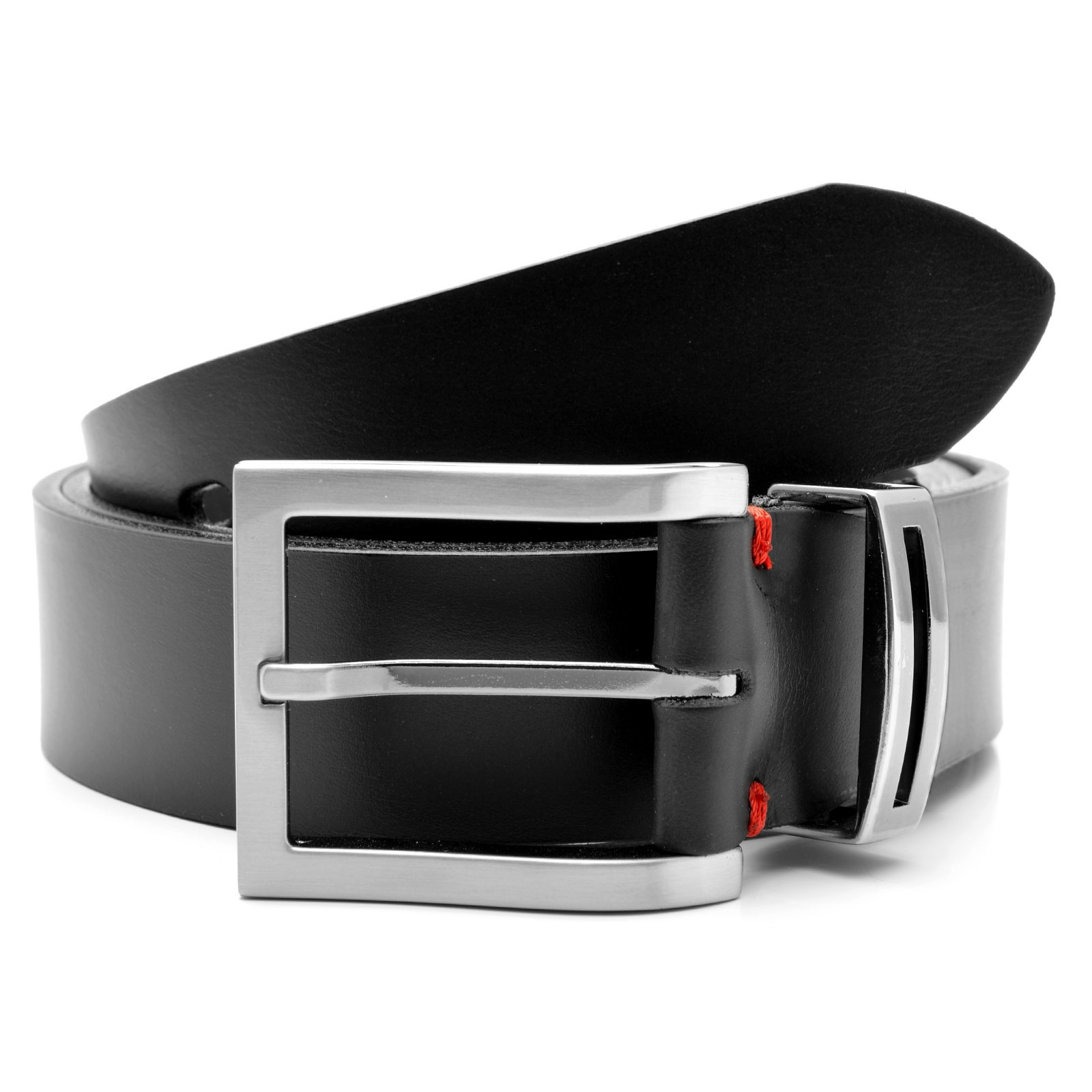 Ceinture noire en cuir    - 1
