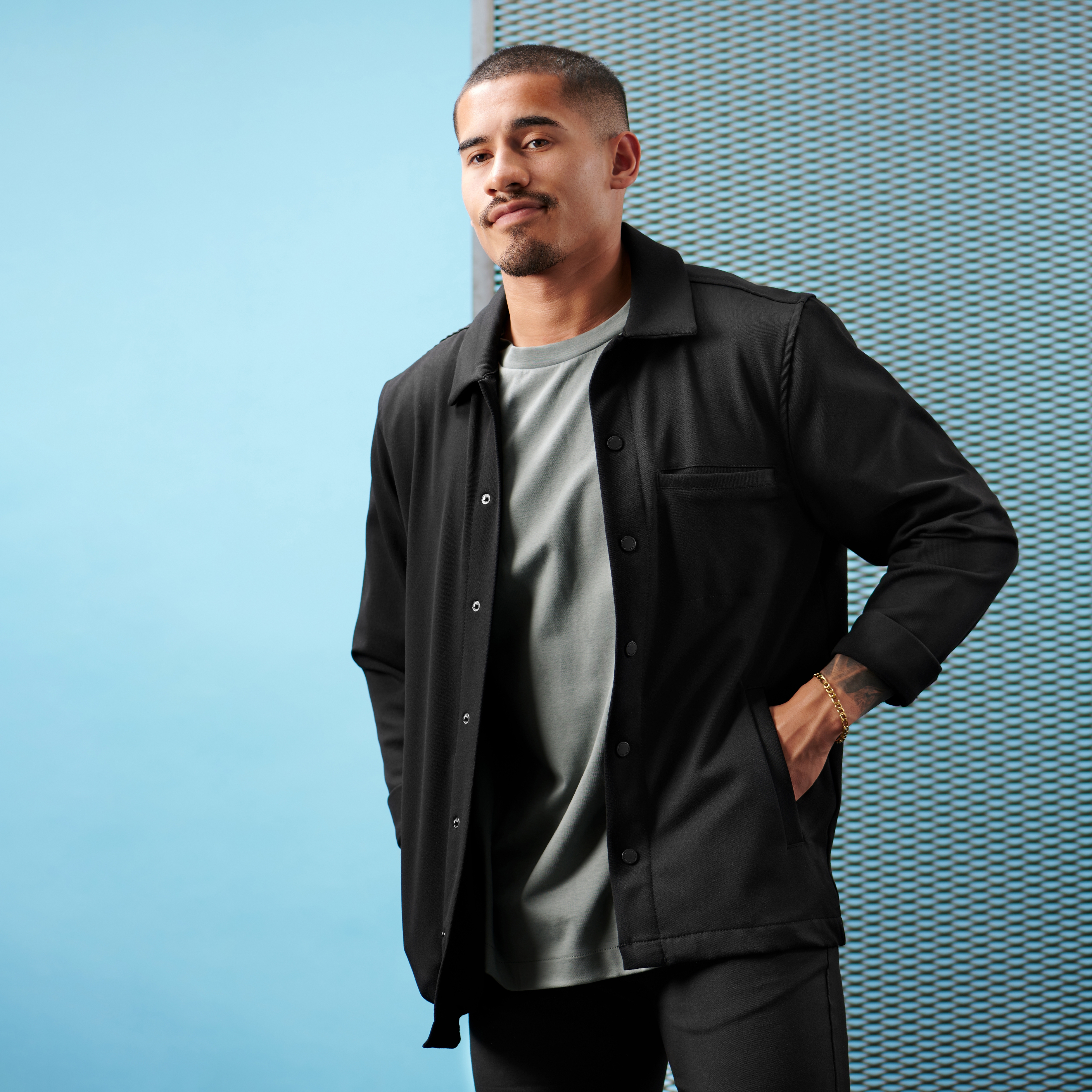 Amager | Gold-Tone Stainless Steel Figaro Chain Bracelet - 6