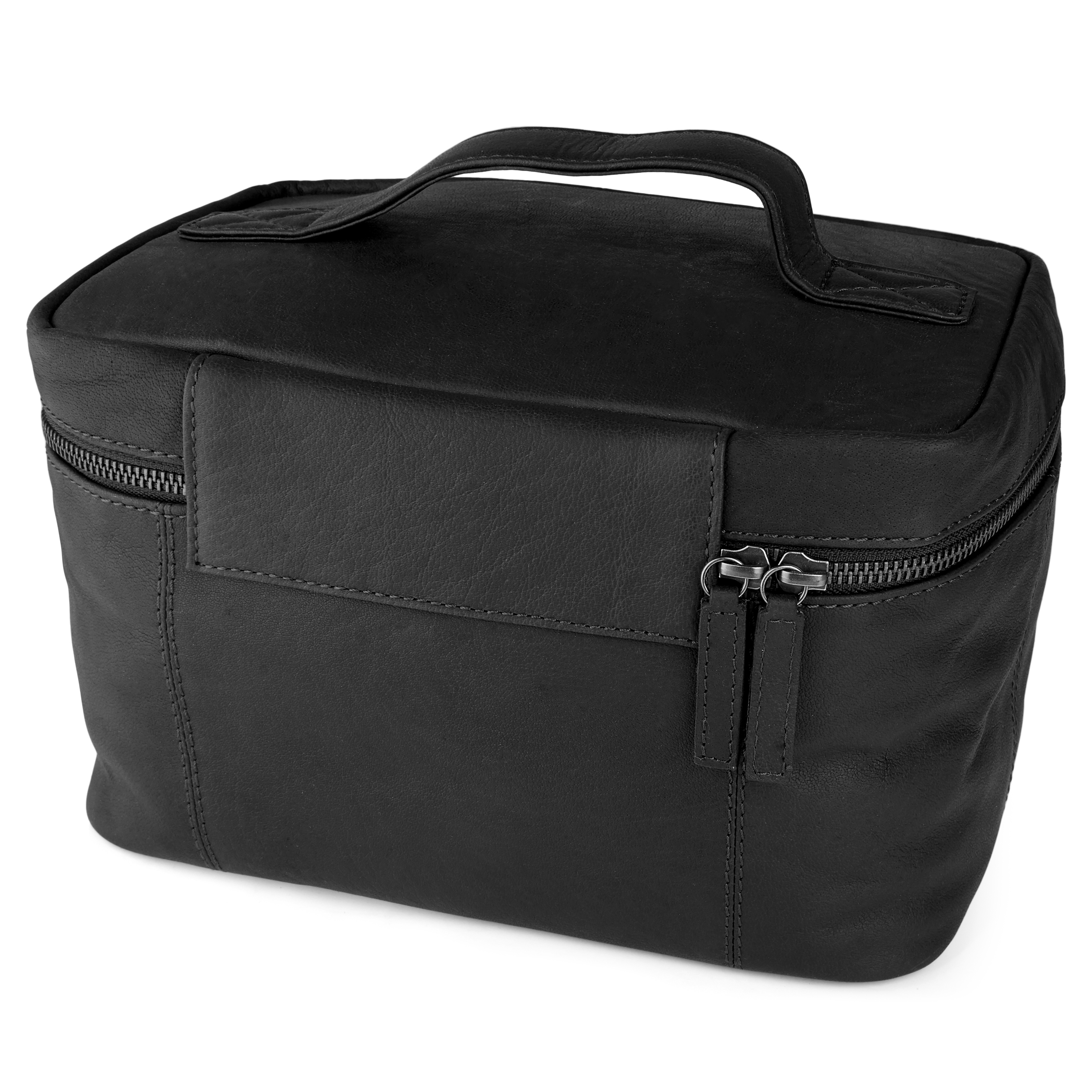 Oxford Svart XL Necessär i Läder - 3
