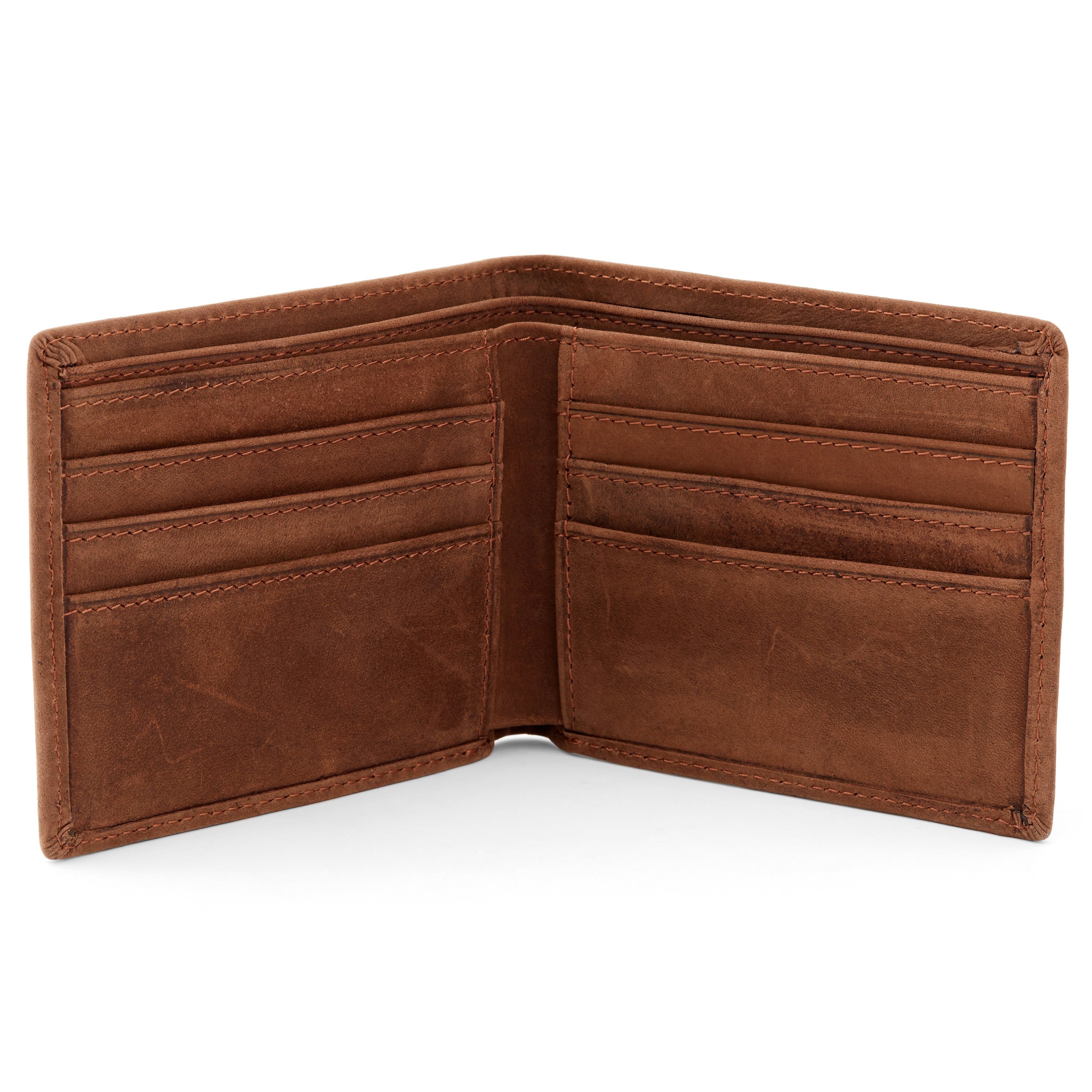 Soft Brown Leather Wallet - 4