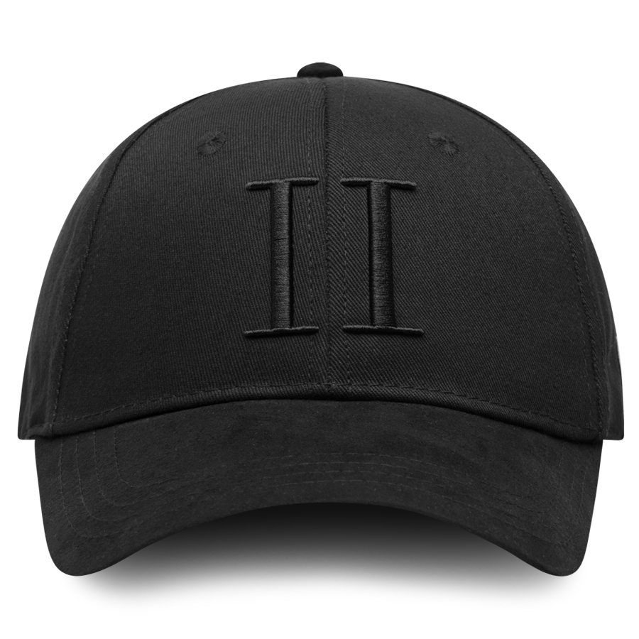 Les Deux | All-black Baseball Cap Suede II