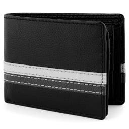 Black Leather RFID Wallet