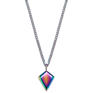 Iconic | Roestvrijstalen Regenboog Ketting met Pijlpunt Iconic | Roestvrijstalen Regenboog Ketting met Pijlpunt
