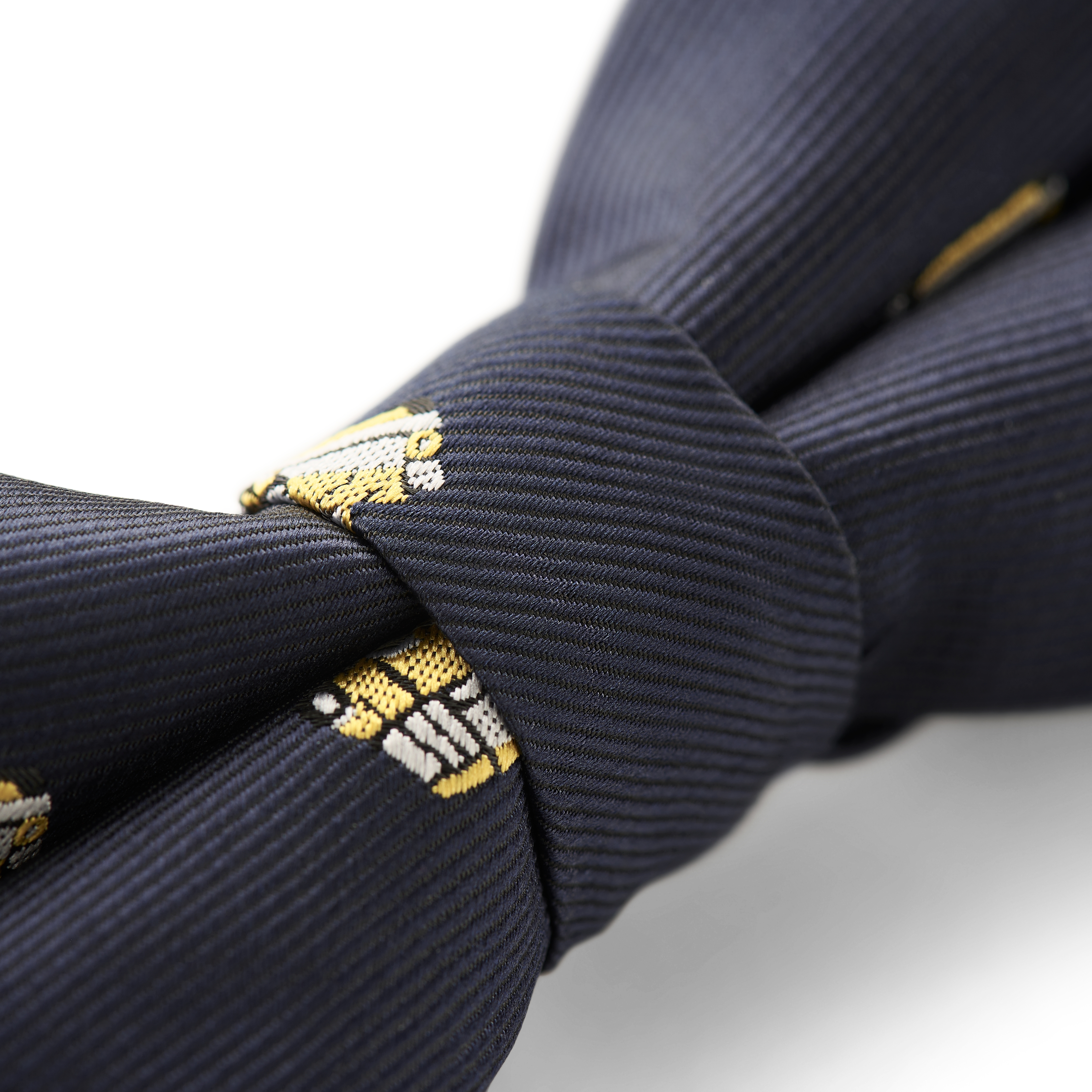 Motos | Navy Big Car Pre-Tied Bow Tie - 3