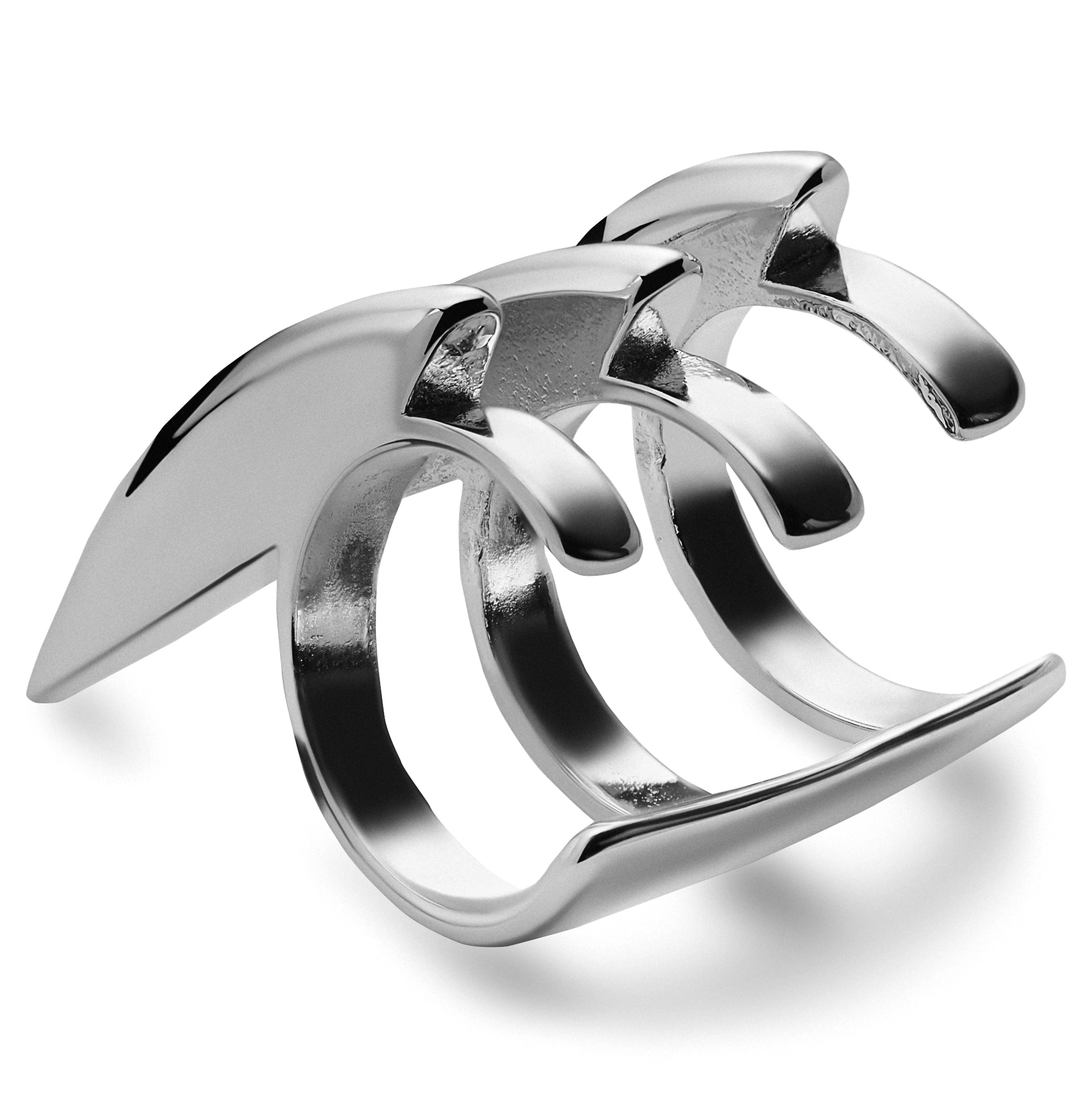 Helix | Silverfärgad Kloformad Ear Cuff
