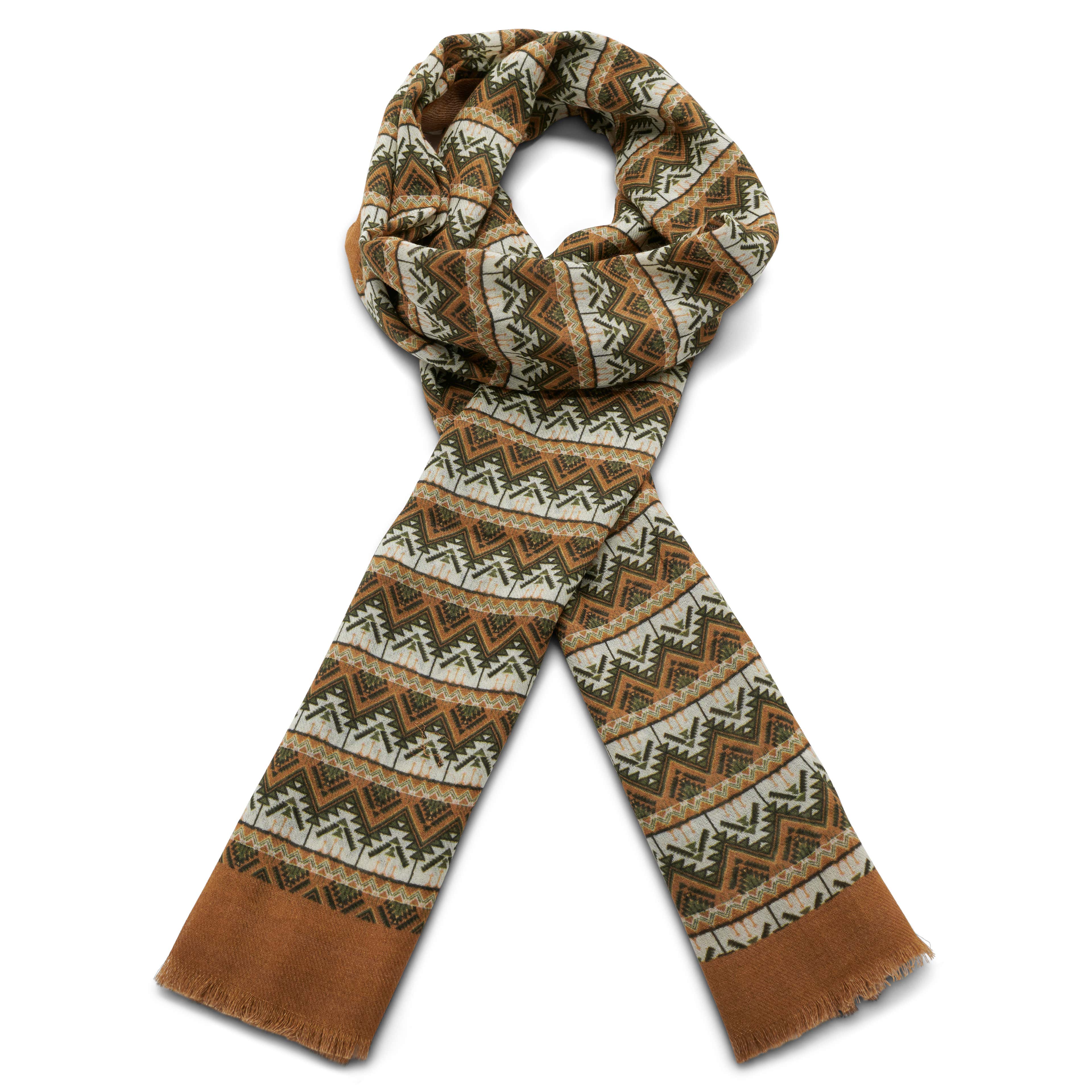 Bren Cotton Brux Scarf - 1 - primary thumbnail small_image gallery