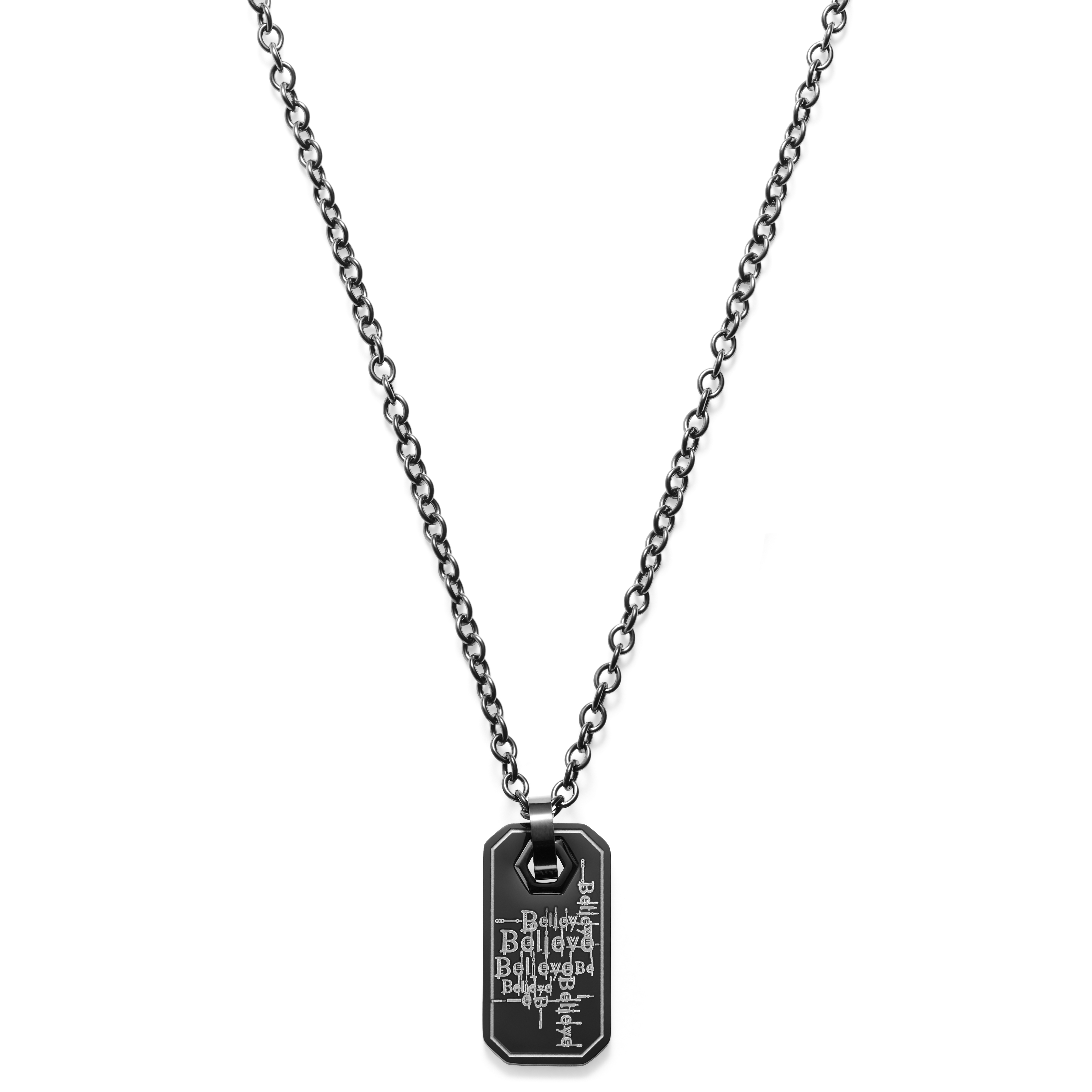 Mens gold sale dog tags