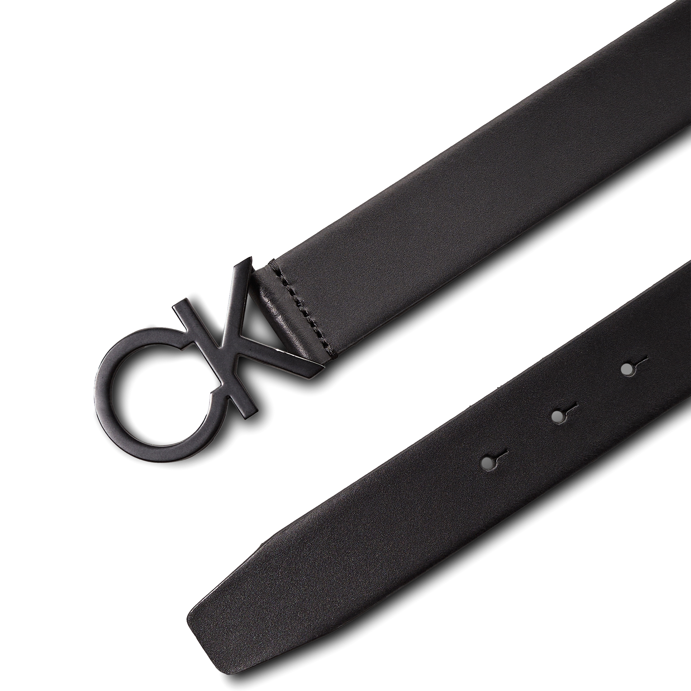 Calvin Klein remen s kopčom u crnoj boji - 2