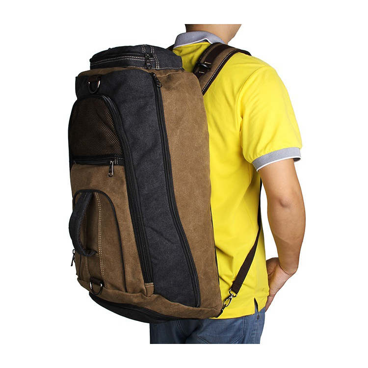 Multi-funktionel Khaki Grøn Rejsetaske - 9