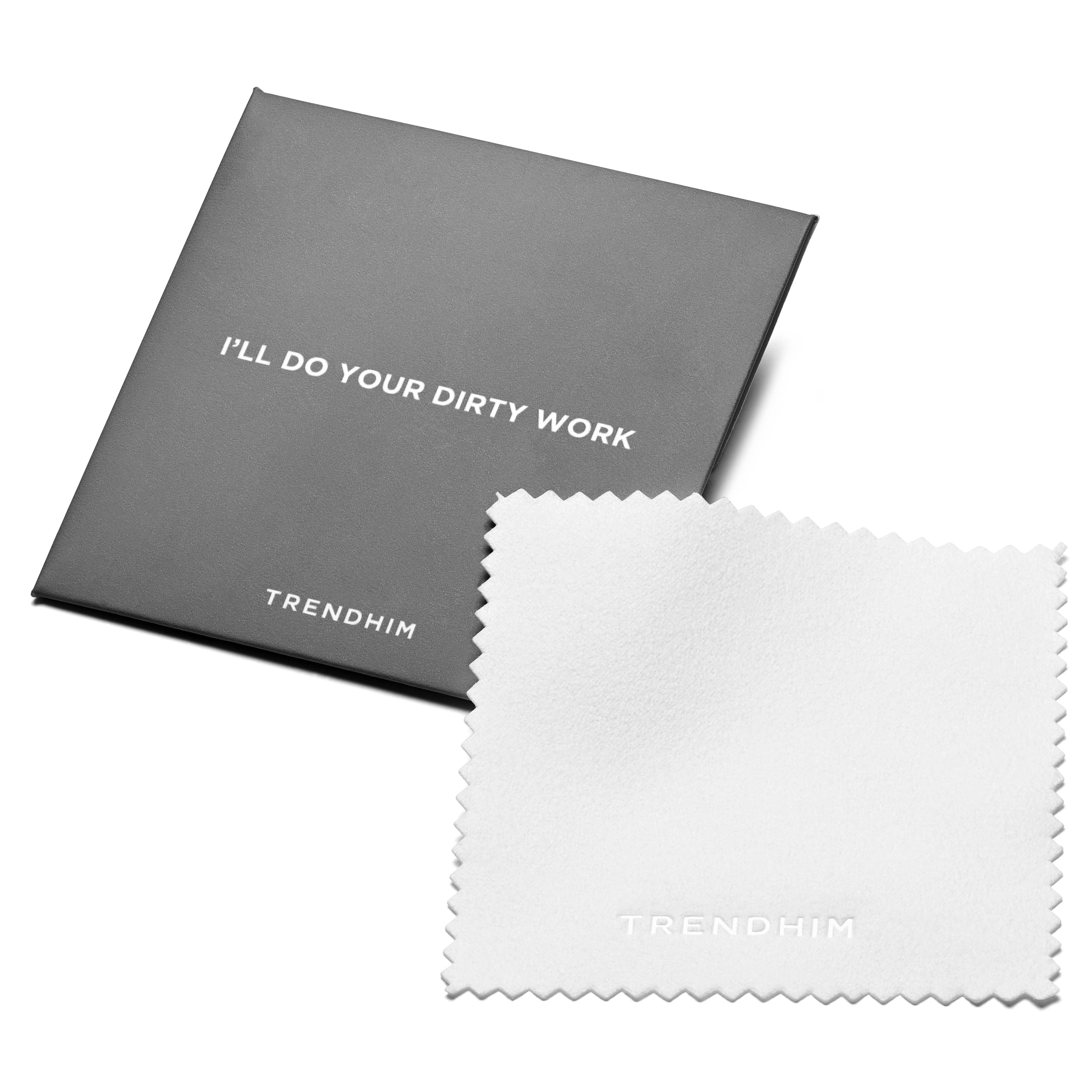 100 STÜCKE 8x8cm oder 15x15cm Silber Poliertuch Personalisierte Schmuck  Reinigungstuch, Benutzerdefiniertes Logo Silber Poliertuch Weiß Grau  Schwarz - .de