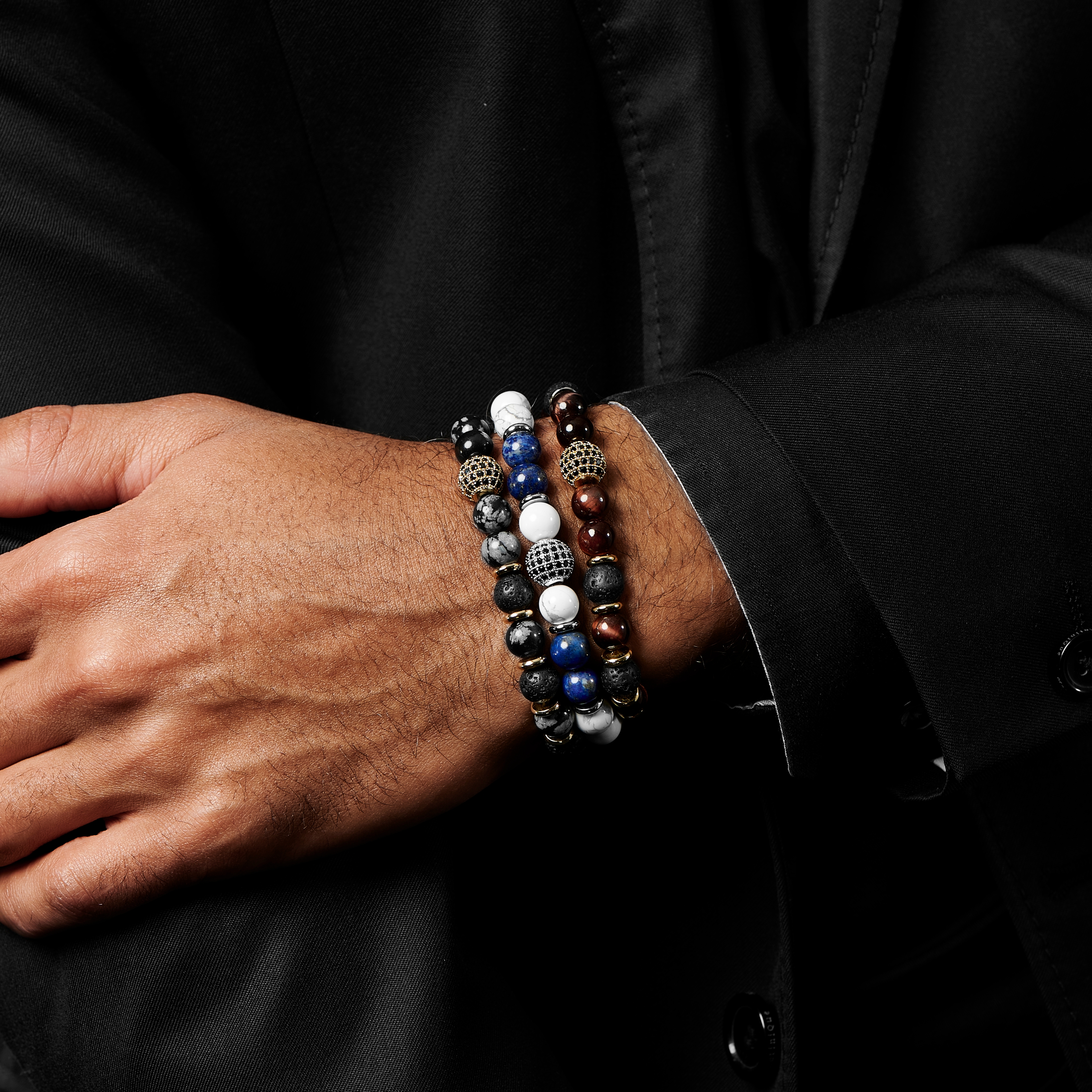 Pack de 3 bracelets royaux - 5