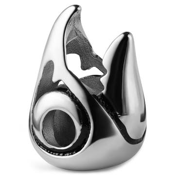 Stainless Steel Viking Raven Beard Ring Stainless Steel Viking Raven Beard Ring