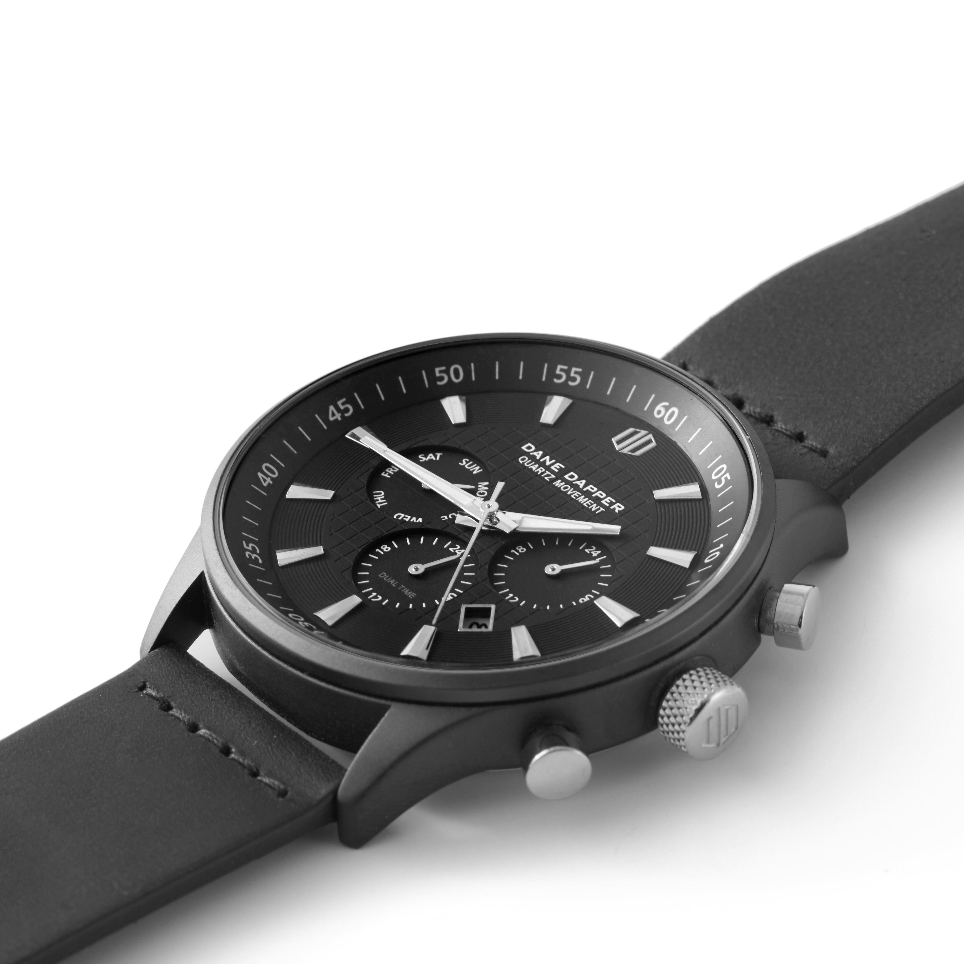 Black on Black Troika Watch - 2