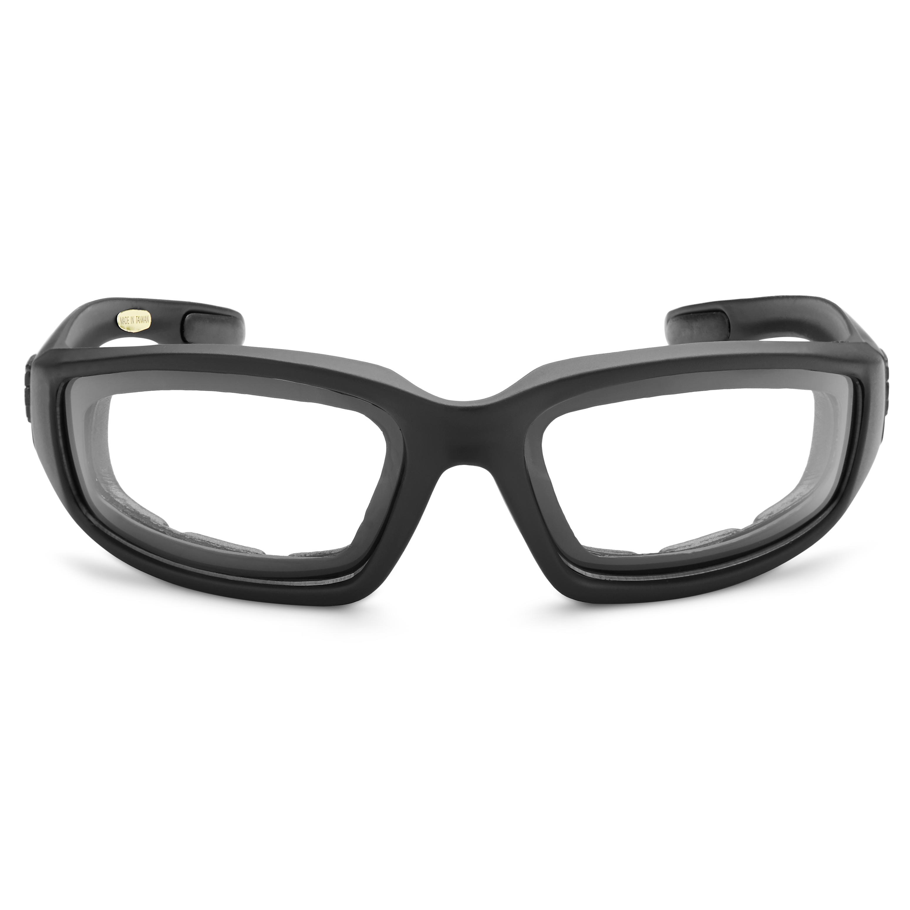 Lunettes de soleil à verres transparents rebourrées - 1