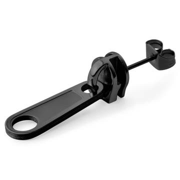 Pendiente a presión con cremallera negro Floyd Pendiente a presión con cremallera negro Floyd