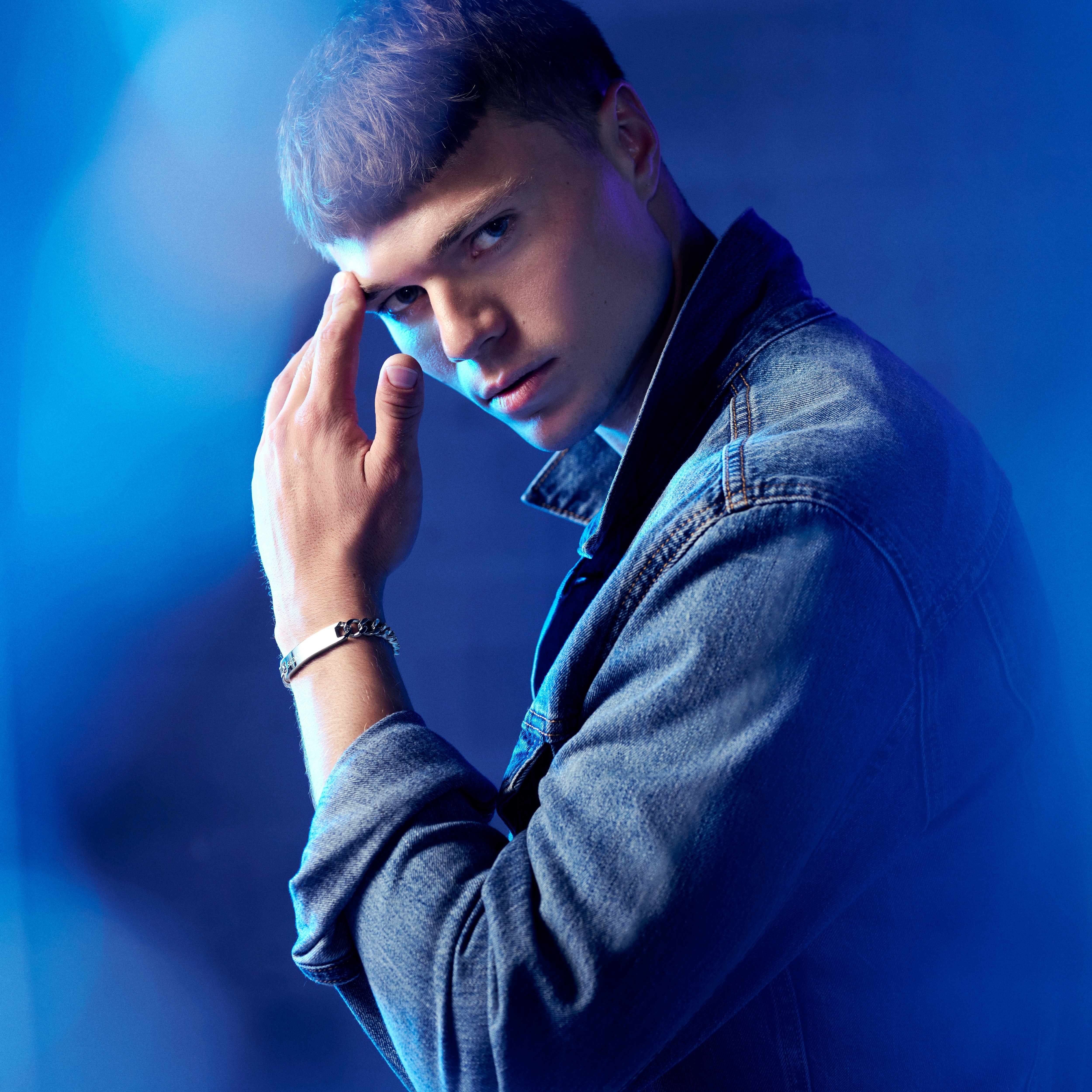 Nomen | 10 mm Silver-tone Stainless Steel ID Plate Bracelet - 5