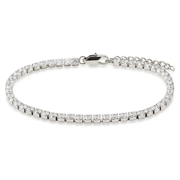 Dazzle | 3 mm βραχιόλι τένις με κρυστάλλινη ζιρκόνια Dazzle | 3 mm βραχιόλι τένις με κρυστάλλινη ζιρκόνια