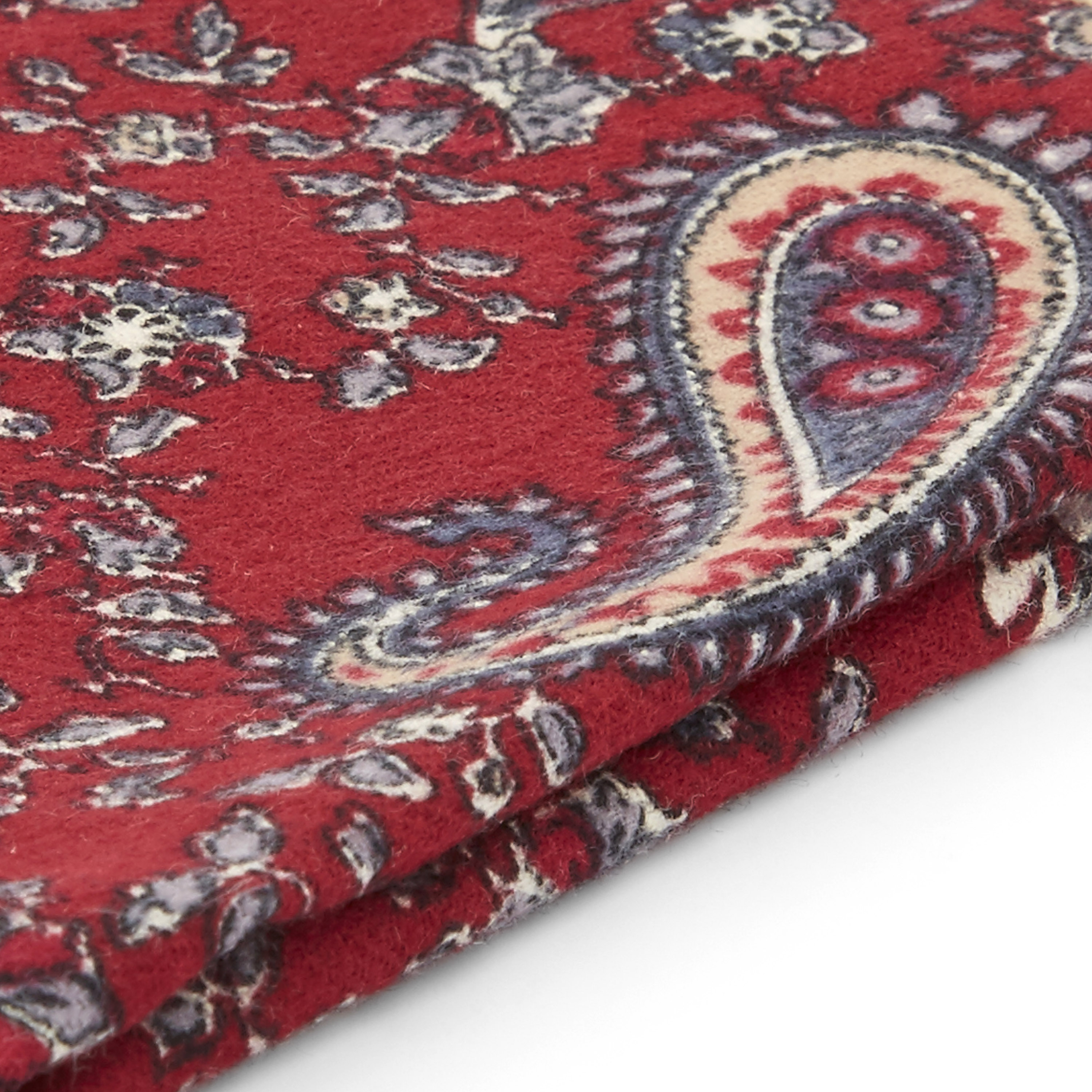 Sarkans peislija raksta kabatas lakatiņš - 2