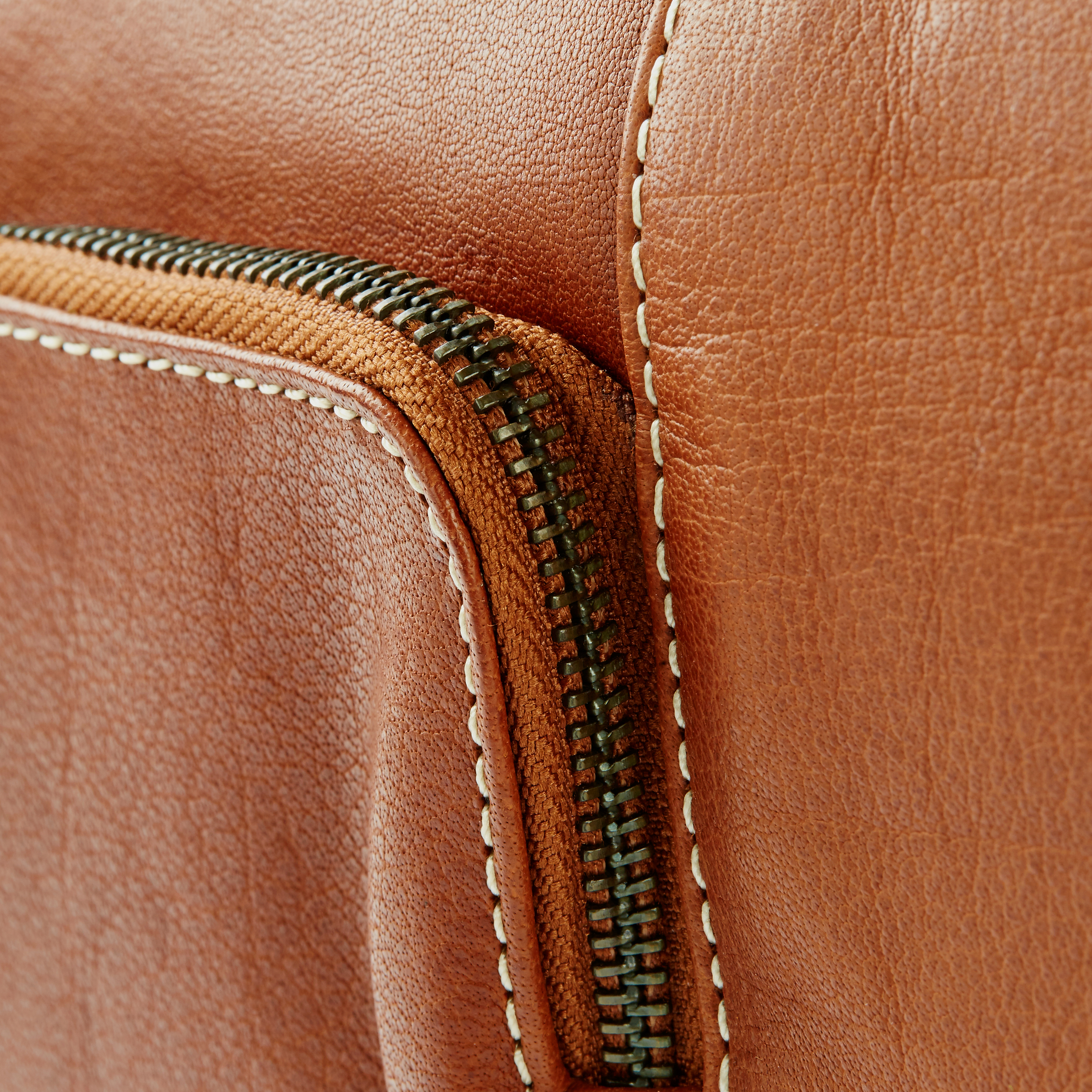 Oxford Classic Tan Weekender Leather Bag - 9