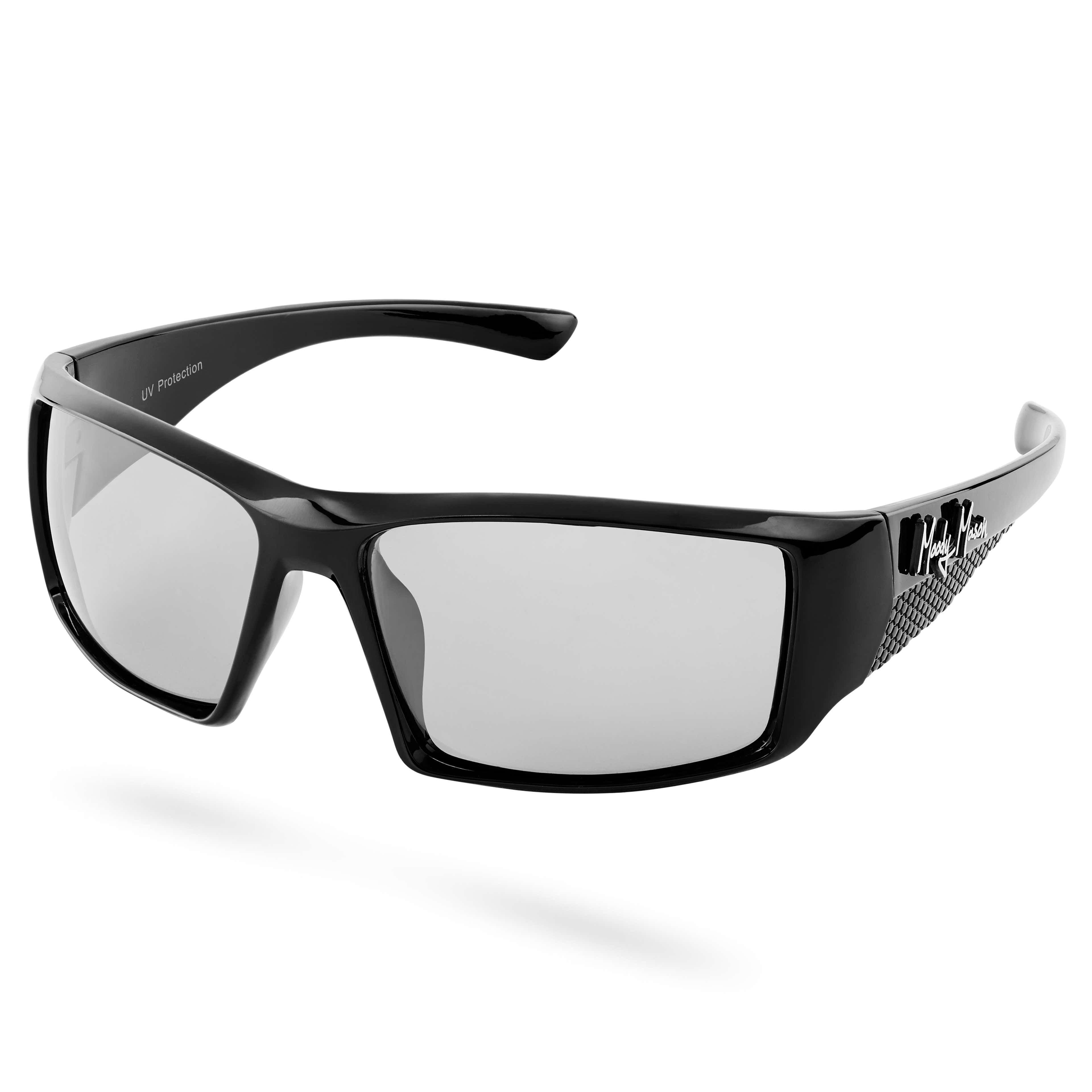 Mick Verge Mick X Black & Grey Polarised Sunglasses – Category 2 - 1 - primary thumbnail small_image gallery