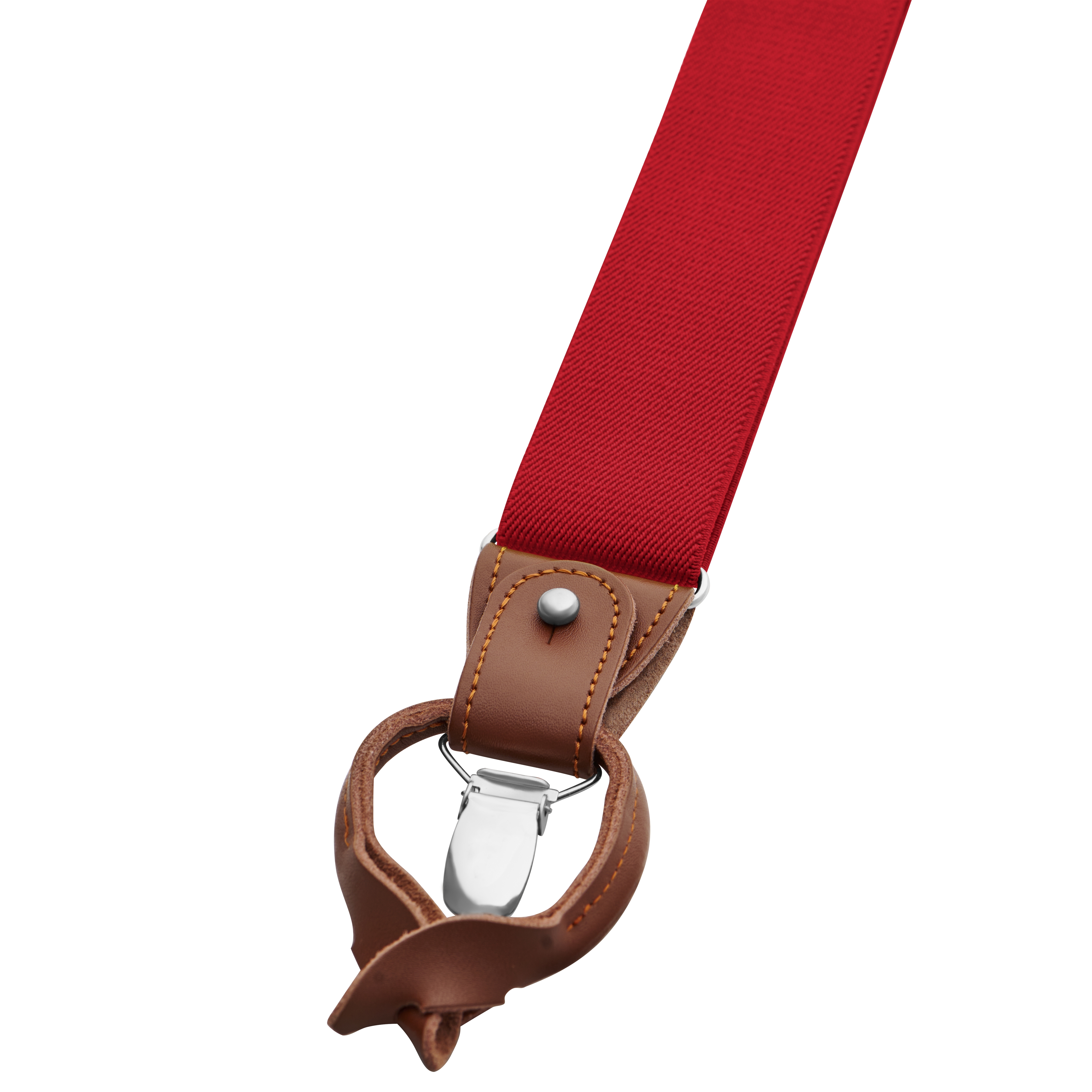 Vexel | Bretelles larges convertibles en X de couleur rouge - 3