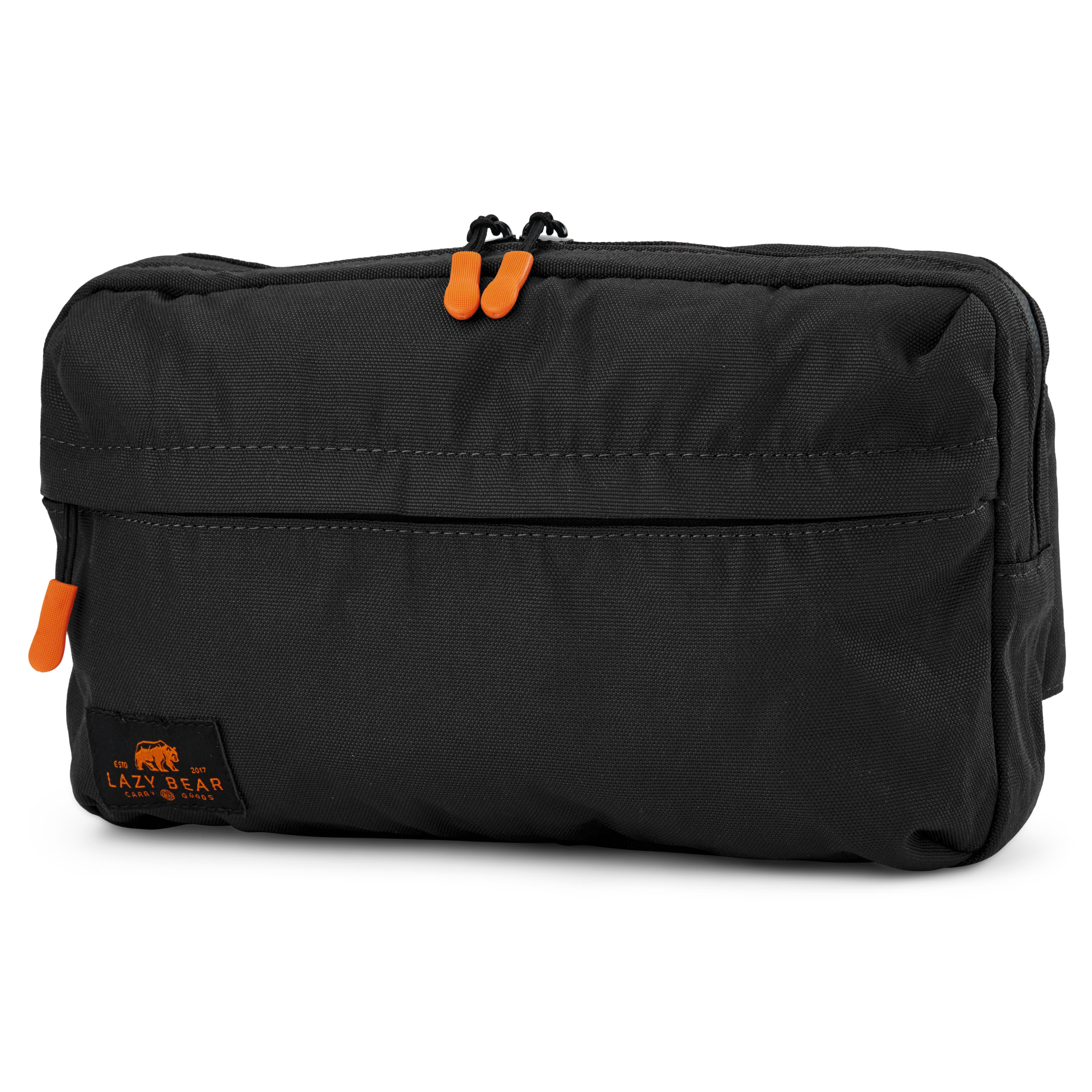 Foldable | Black Bum Bag