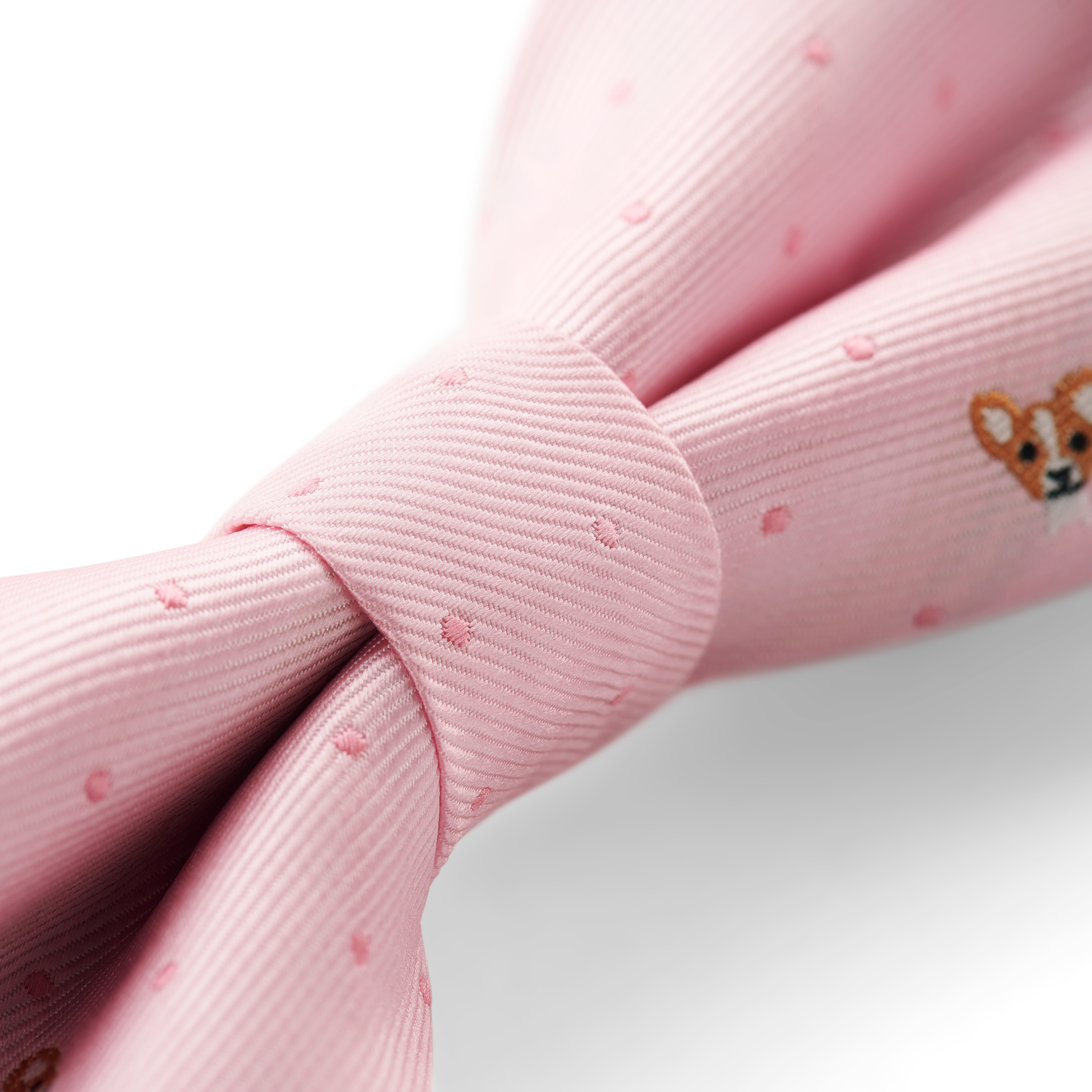 Zoikos | Pink Corgi Pre-Tied Bow tie - 3