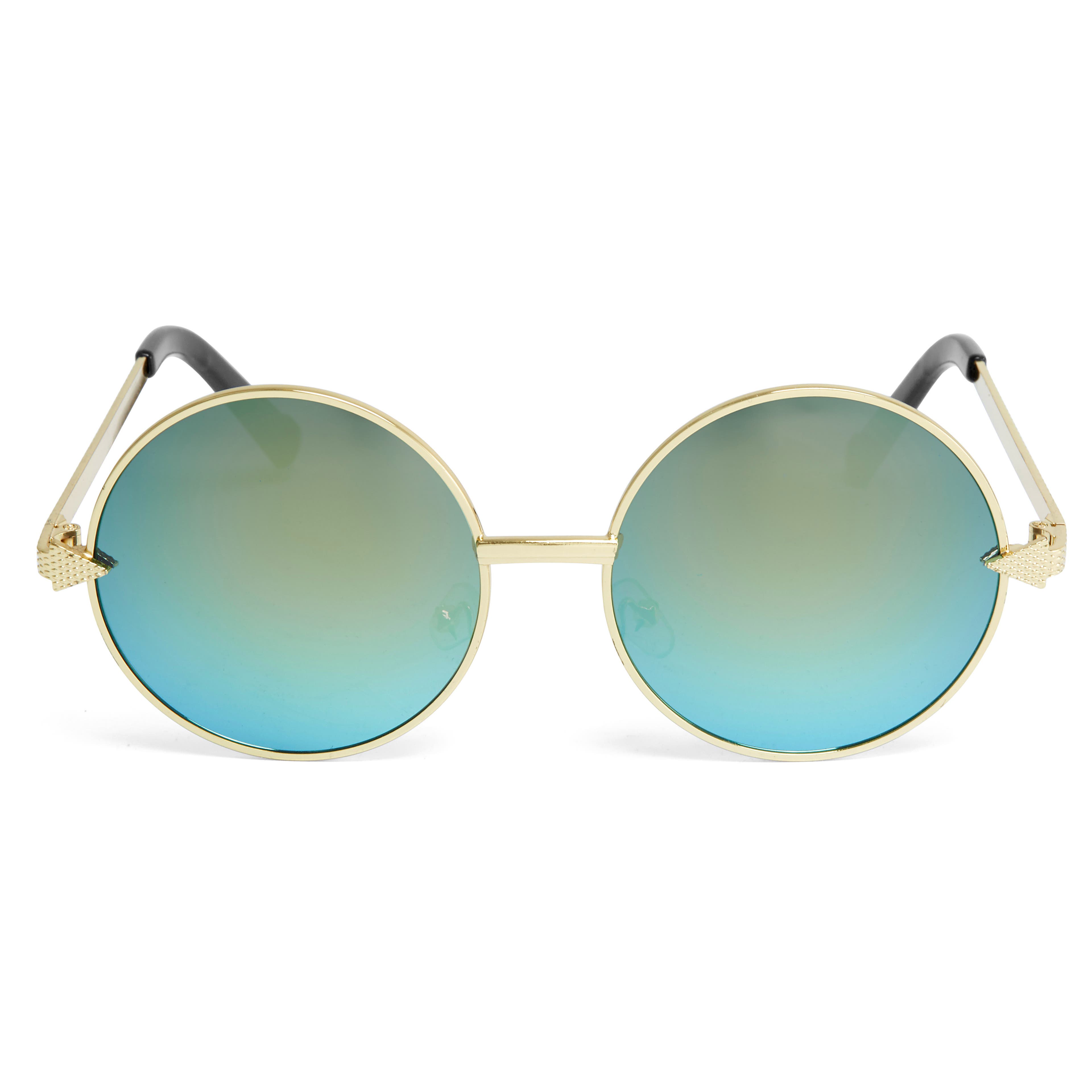 Runde Solbriller med Spejlglas | På Paul Riley