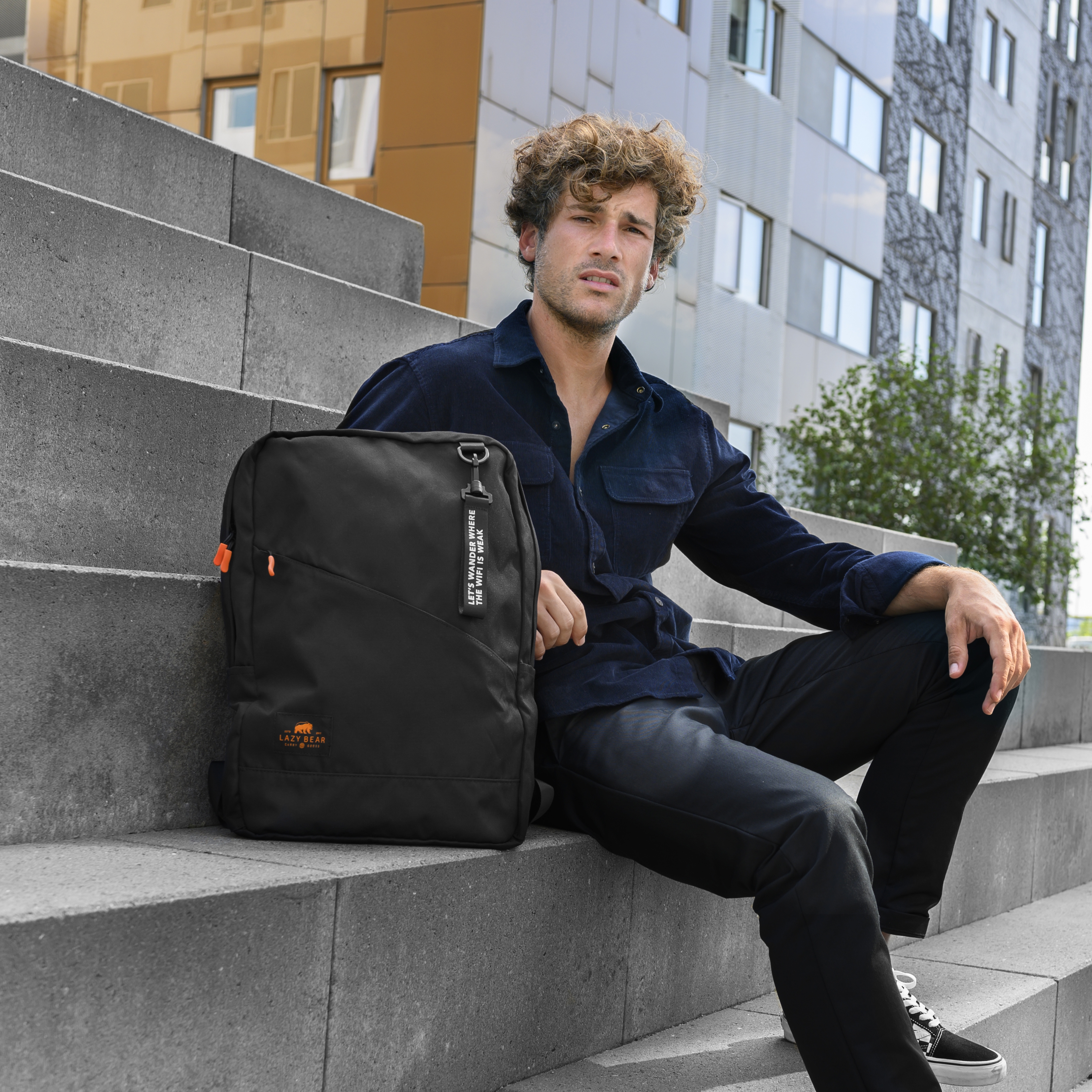 Sac à dos pliable noir Lemont - 10