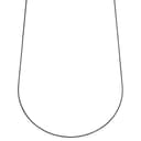 Essentials | 1 mm Gunmetal Black Snake Chain Necklace Essentials | 1 mm Gunmetal Black Snake Chain Necklace